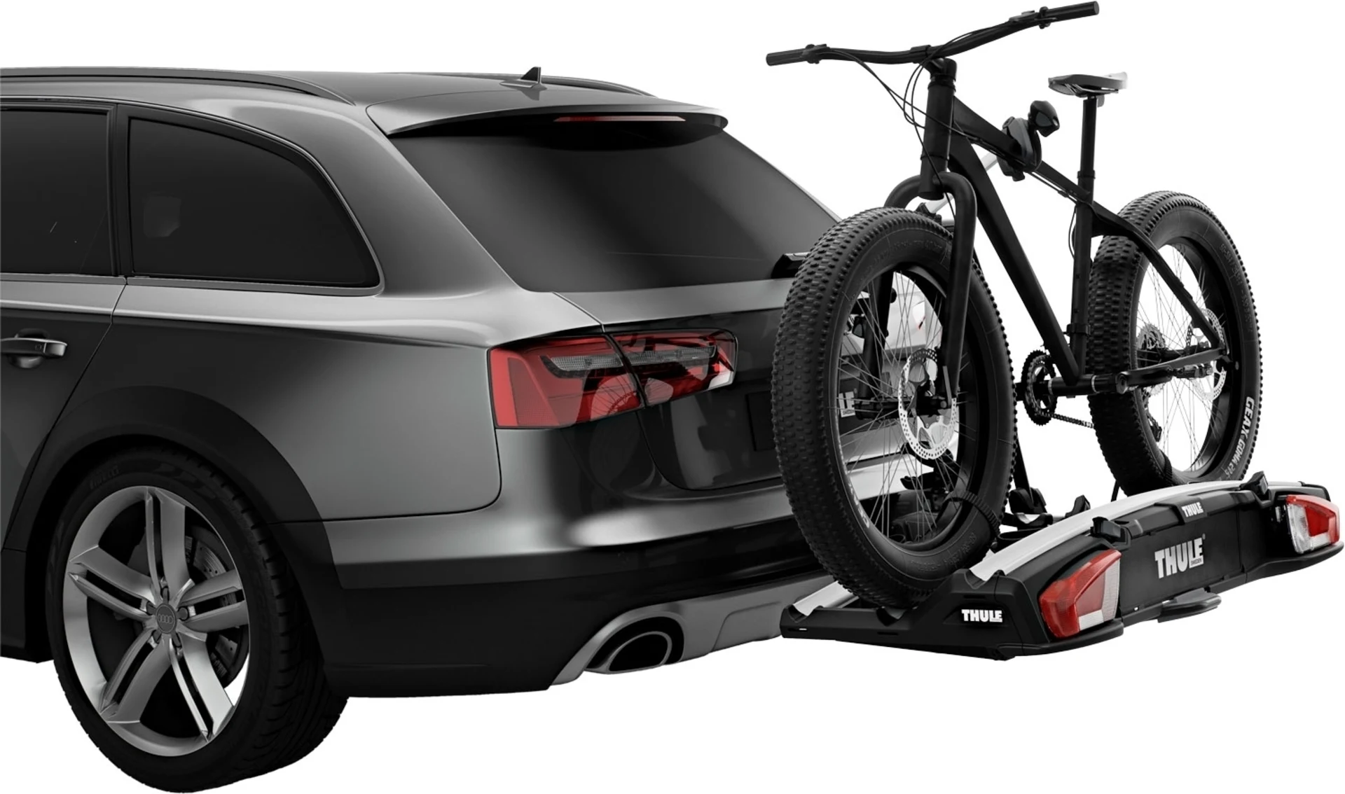 Thule VeloSpace XT3 Fahrradträger Anhängerkupplung 3 Räder Schwarz/Alu