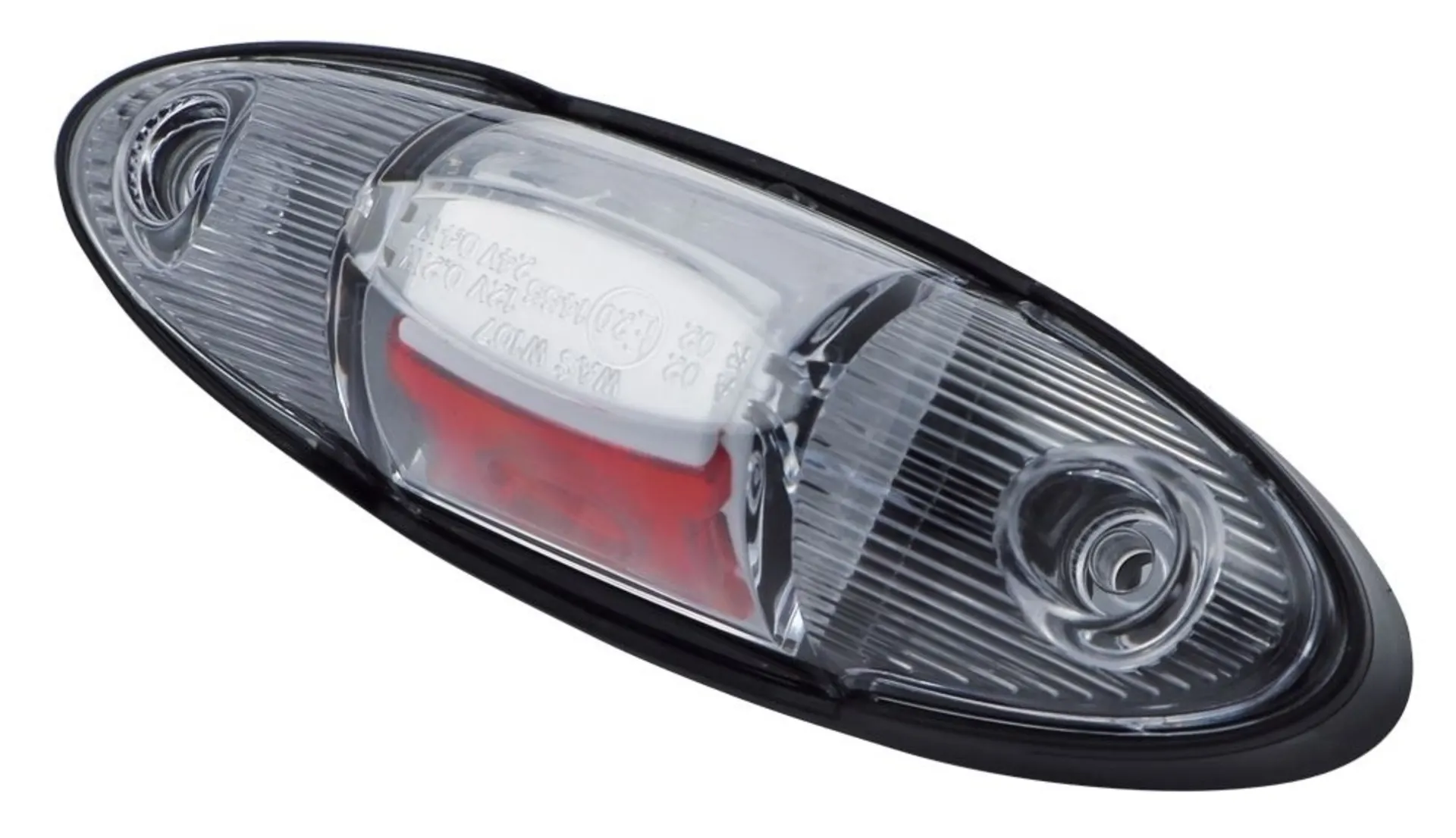 WAS - LED-Umrissleuchte rt/ws 12/24V 121x38mm, L/R WAS - LED-Umrissleuchte rt/ws 12/24V 121x38mm, L/R