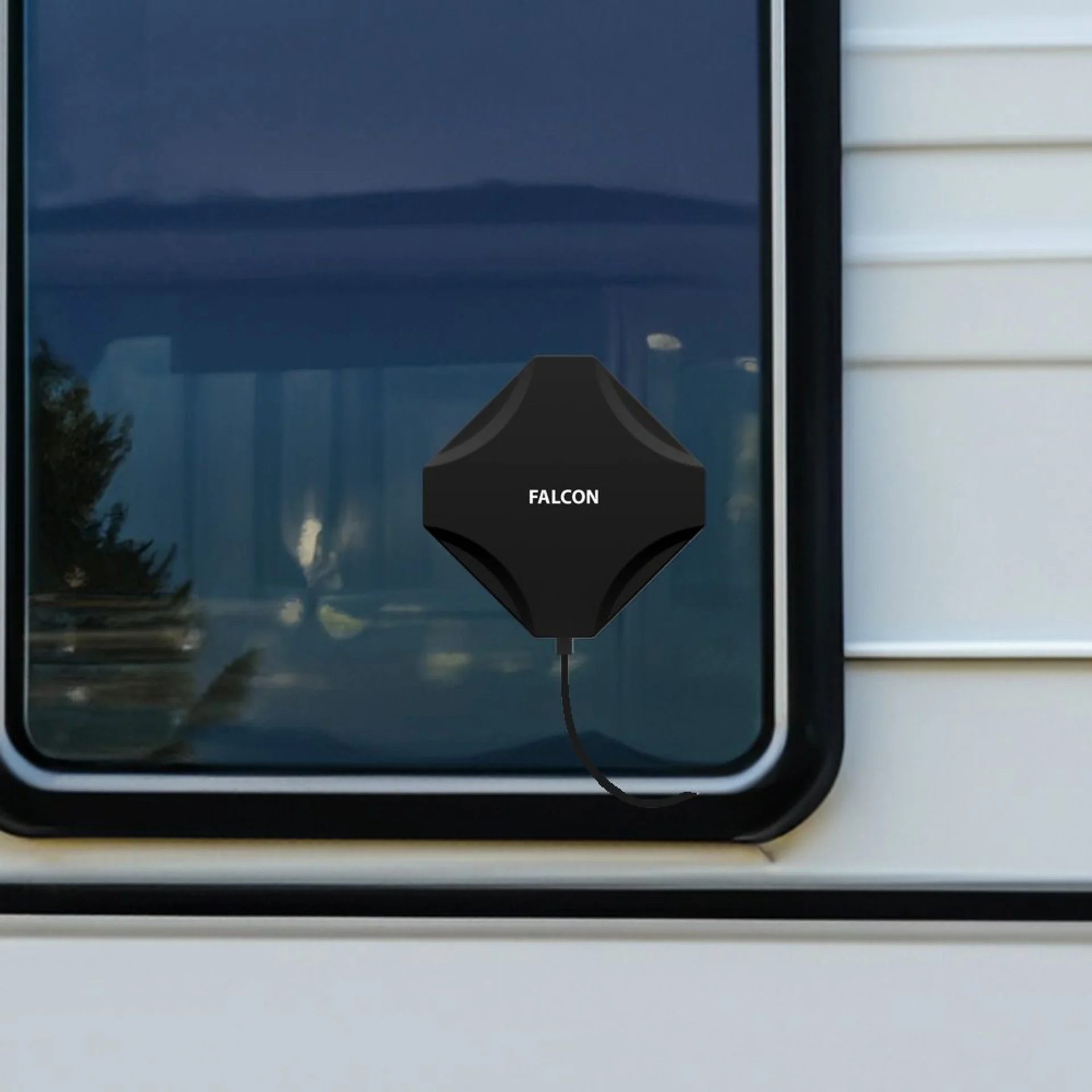 Falcon DIY 4G LTE tragbare Internet Fensterantenne inkl. mobilen 150 Mbit WLAN-Router