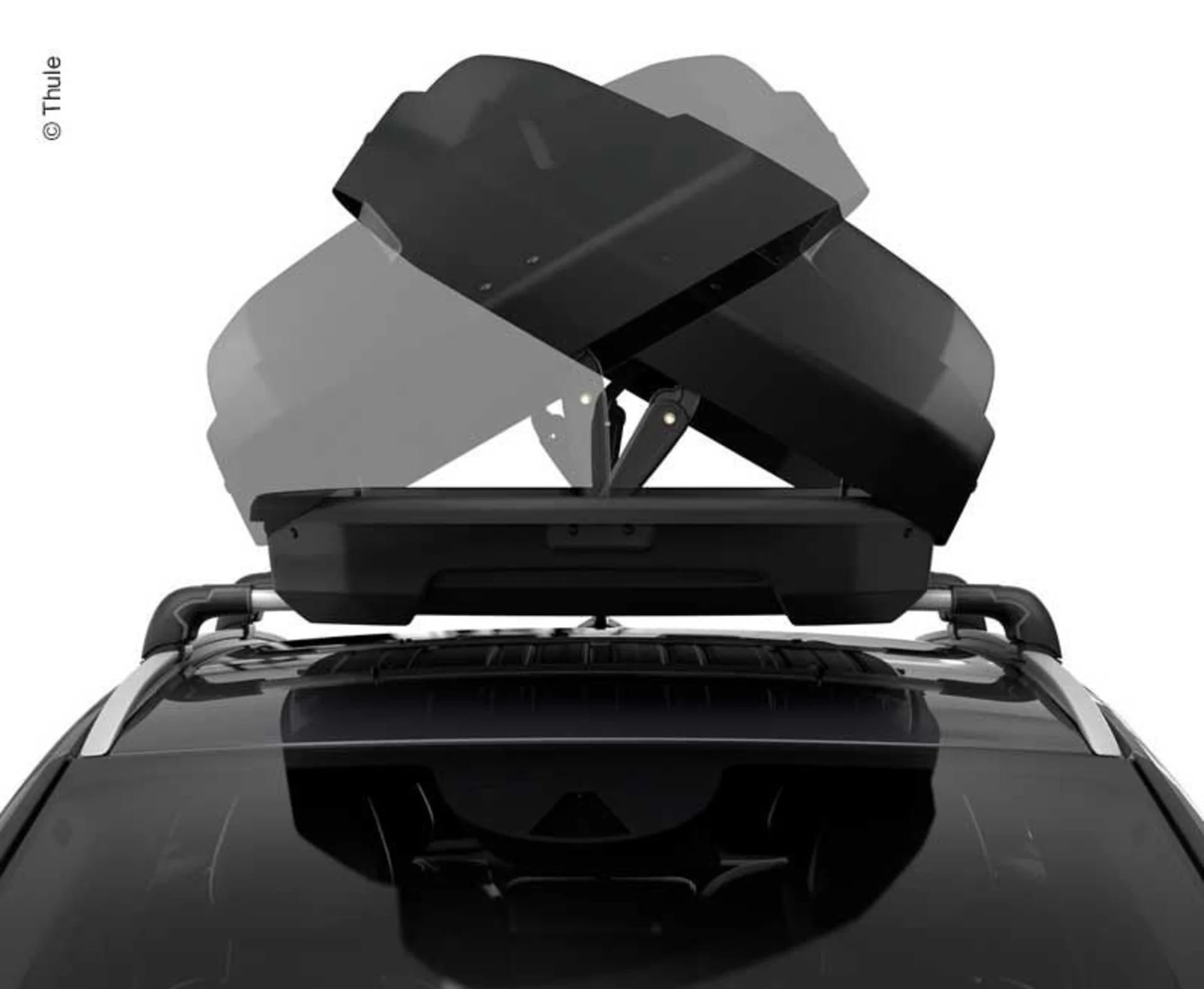 Thule Force XT XL Dachbox in Schwarz mit Aeroskin-Oberfläche