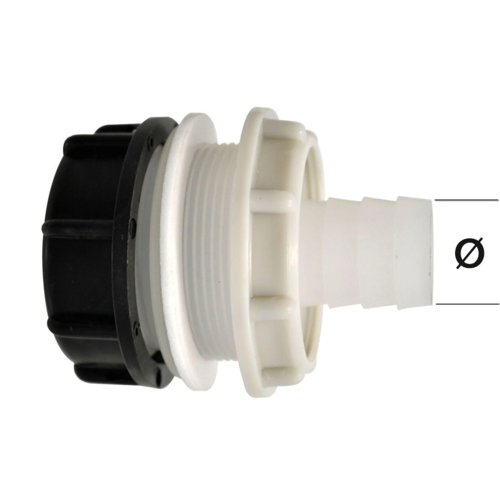 Raccord de réservoir ø 50 mm, emballage libre-service