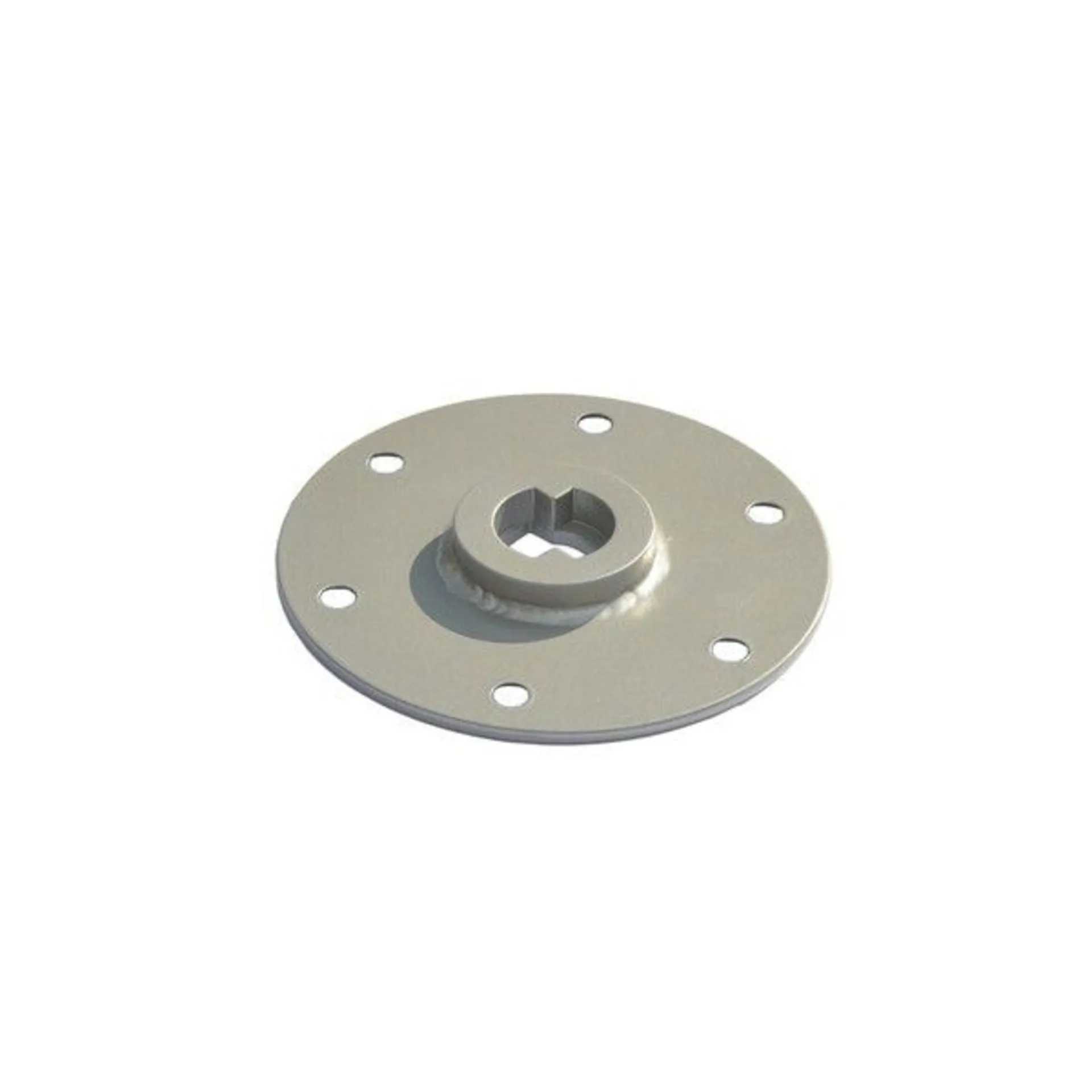 Pied Quick Release RV gris, diamètre 110mm, hauteur 11mm, RAL 9006