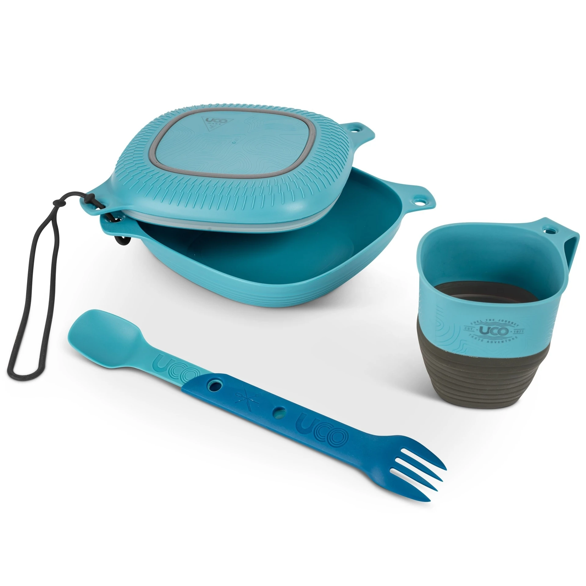 6 pc Mess Kit, Classic Blue UCO Ware
