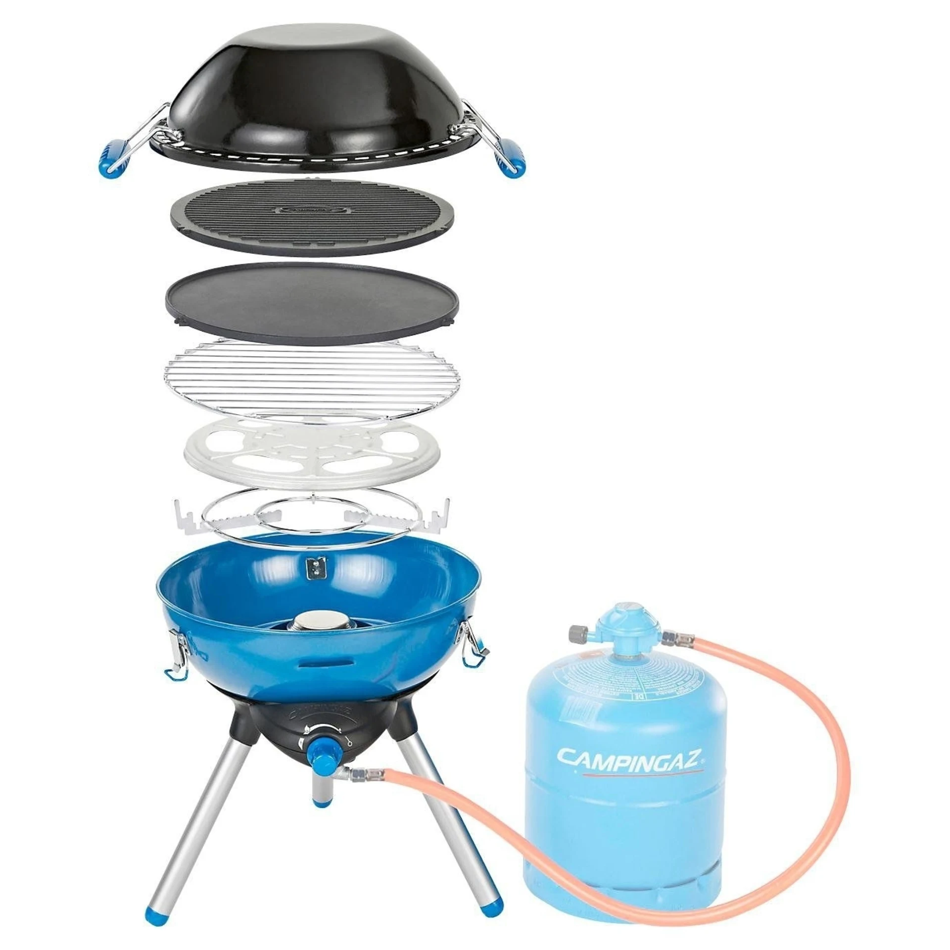 Campingaz 400 Party Gasgrill mit Gasflasche betrieben