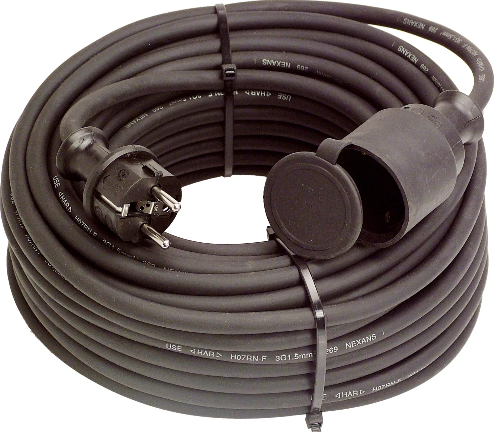 as Schwabe Gummi-Schutzkontakt-Verlängerungskabel 25 Meter as Schwabe Gummi-Schutzkontakt-Verlängerungskabel 25 Meter