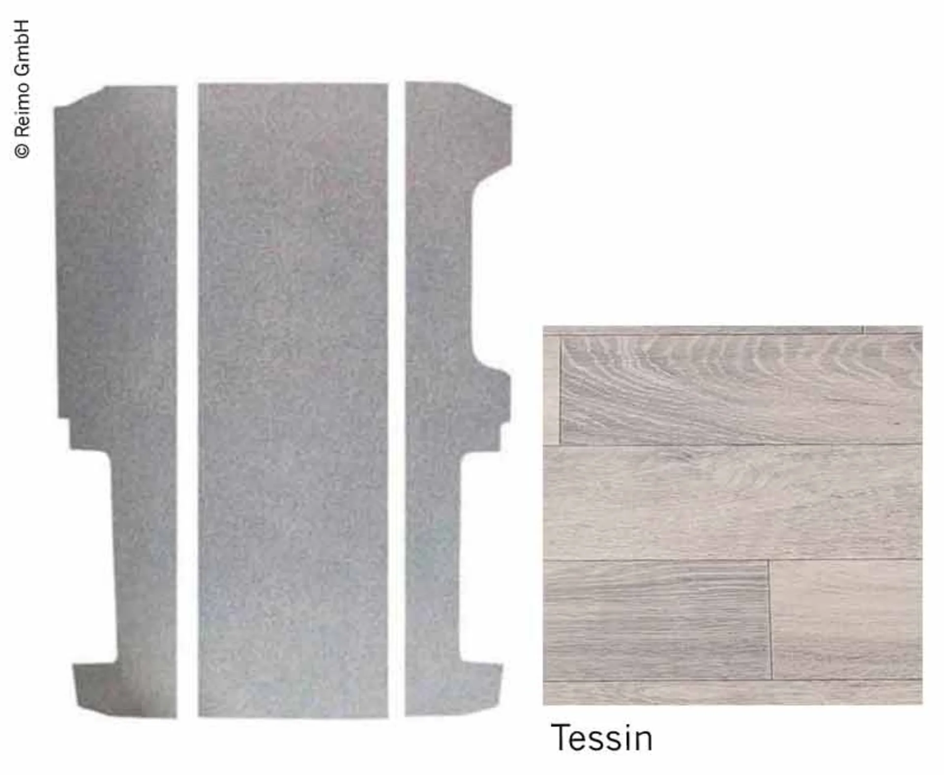 Plaque de sol pour VW T5, T6, T6.1 - empattement court - conduite à droite et à gauche