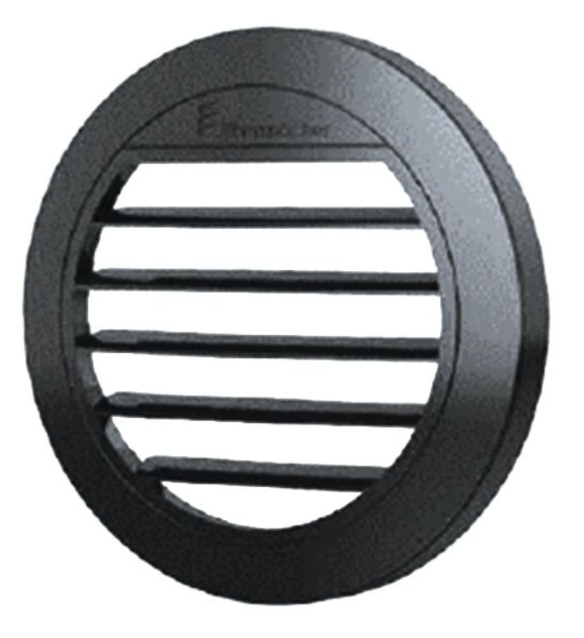 Diffuseur plat pour chauffage autonome Airtronic D2, Ø50/60mm, noir