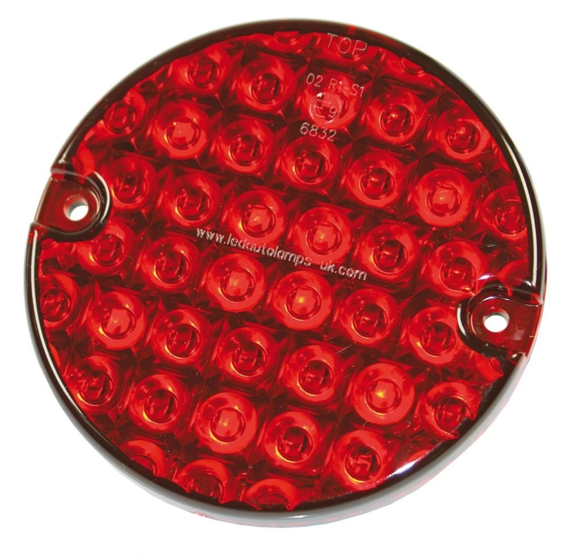 Feu arrière de brouillard à LED rond 12/24 V IP67 Feu arrière de brouillard à LED rond 12/24 V IP67