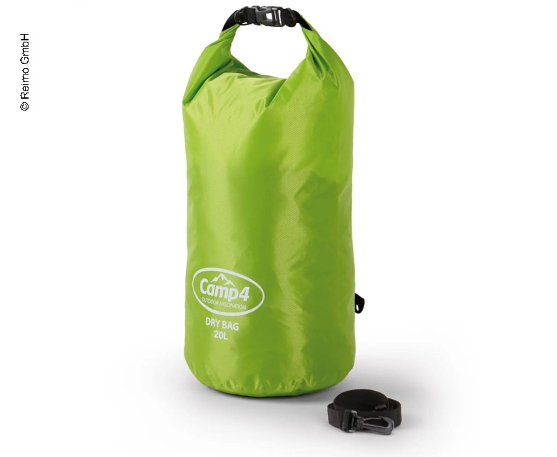 Sac de rangement imperméable avec bandoulière - Dry Pack 20L in Lime