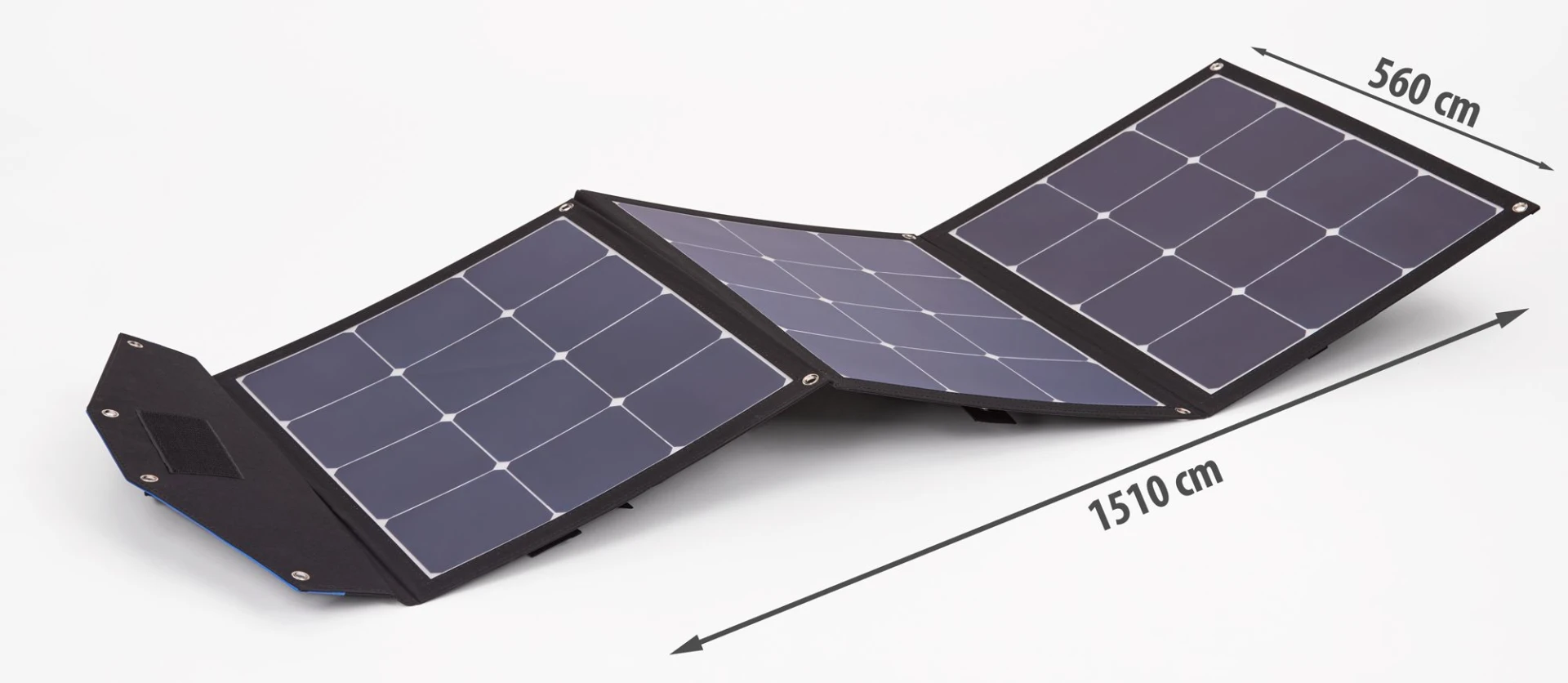 Berger Smart Travel Faltbares Solarmodul 120 W inkl. Solar-Laderegler