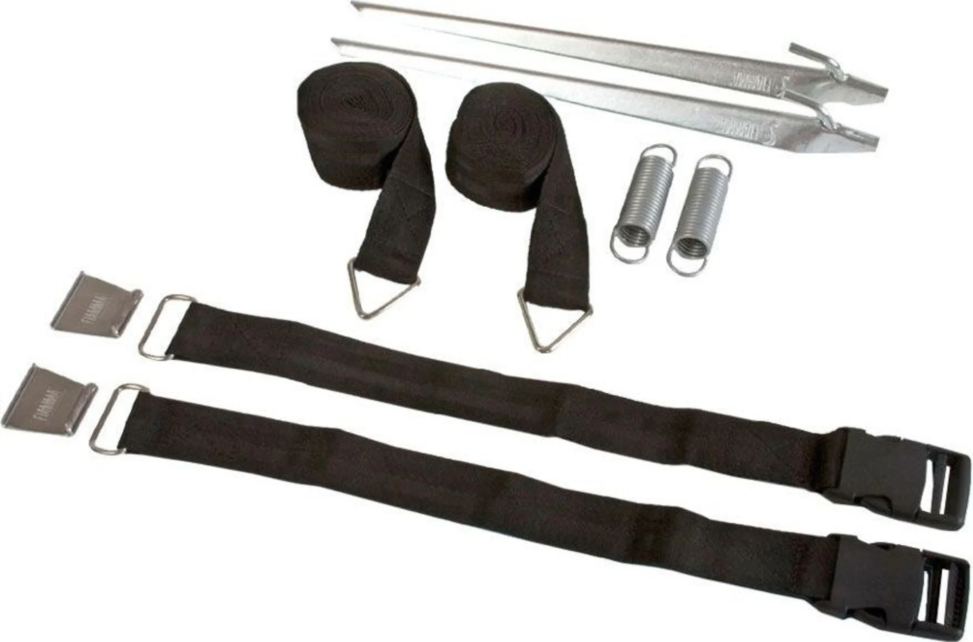 Fiamma Tie Down S Spanngurte Schwarz 300 cm