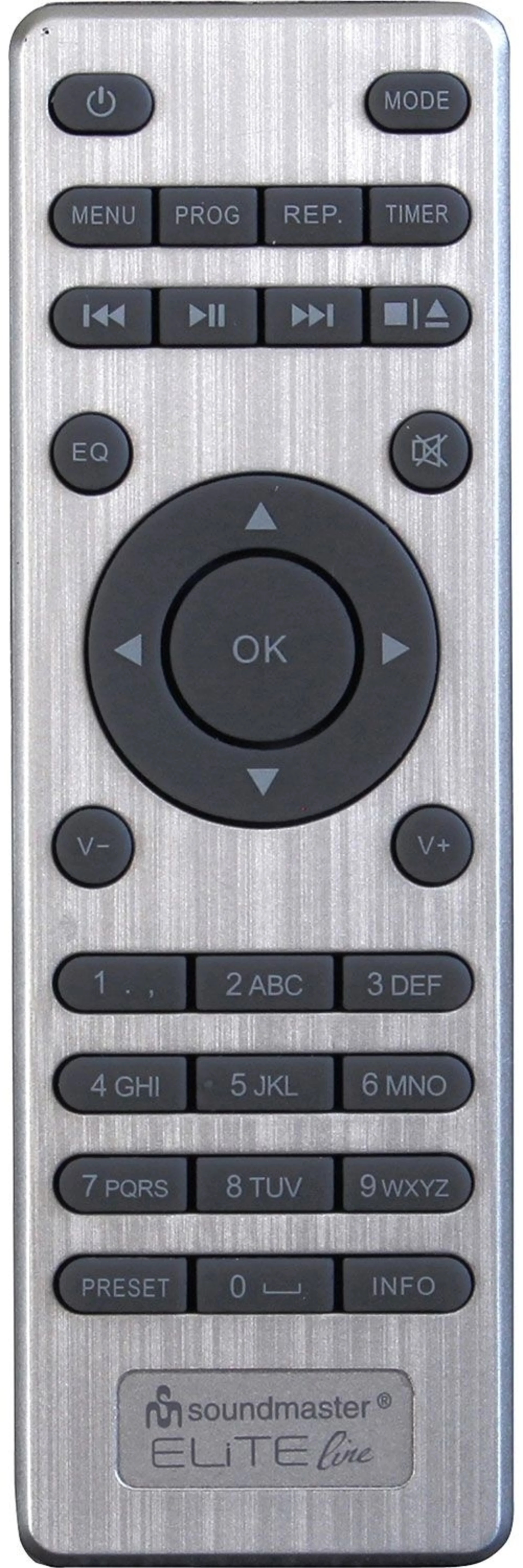 Soundmaster ICD2200SI centre musical sous plan de cuisine Internet / DAB+ / FM Radio