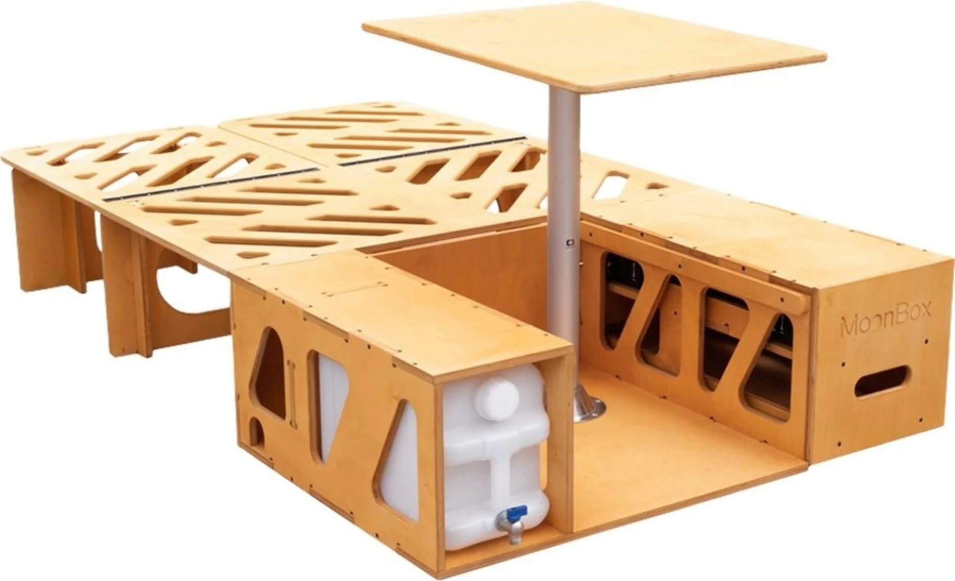 Moonbox Campingbox 111 Modify, adaptée au Minivan, couleur naturelle