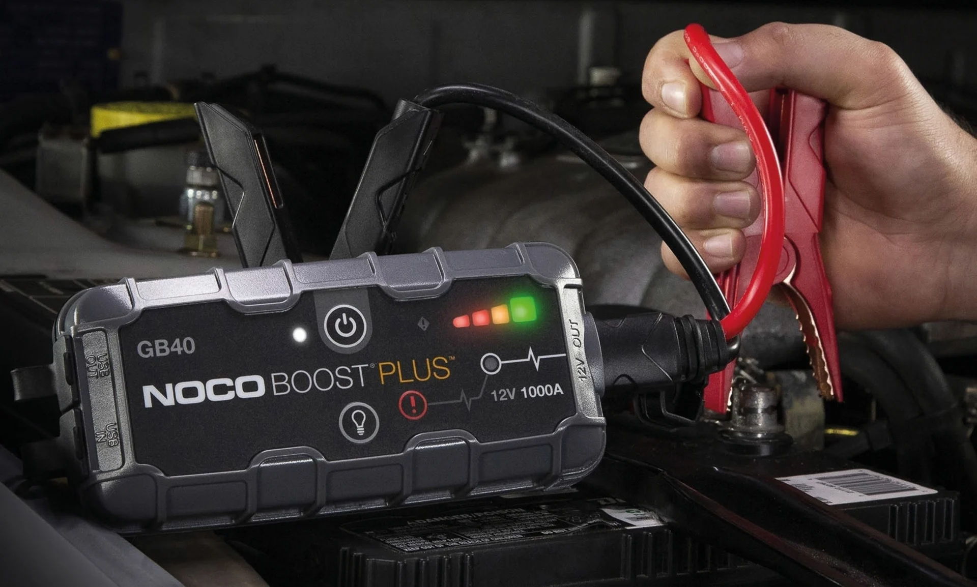 Noco - Boost Plus 12 V 1’000 A, mit USB-C 170 x 81 x 43 mm, IP65