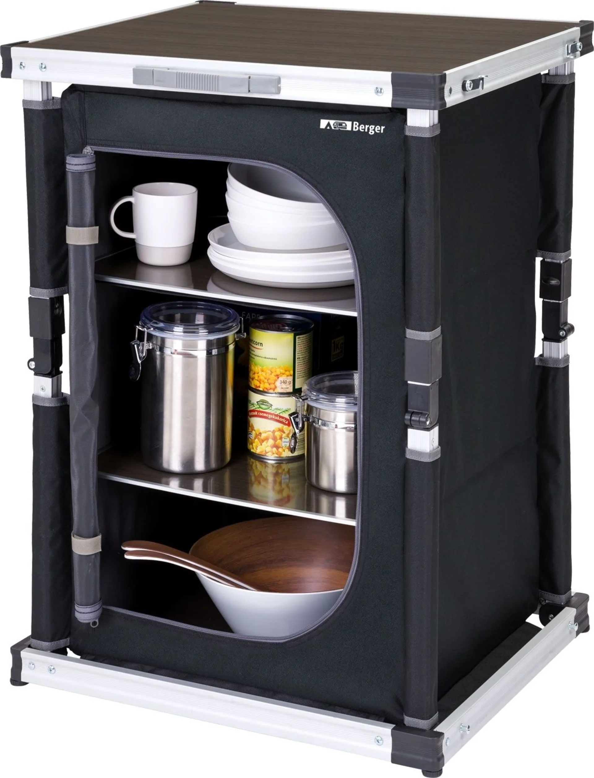 Berger Tampere Kofferbox / Campingschrank faltbar S