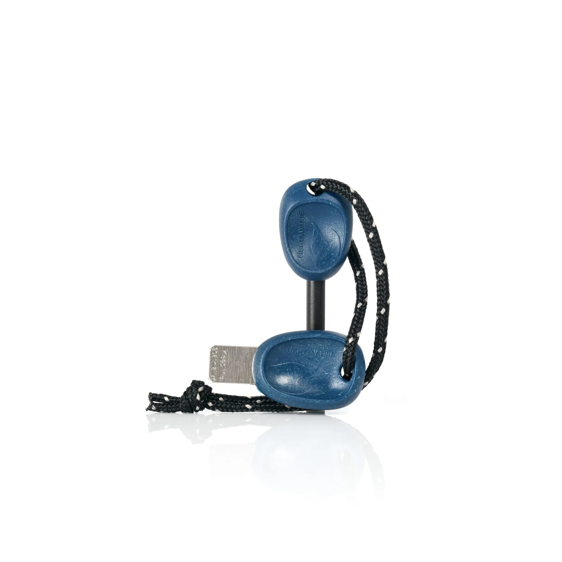 Light My Fire Swedish Firesteel scout 2in1 Feuerstarter mit Signalpfeife Hazyblue