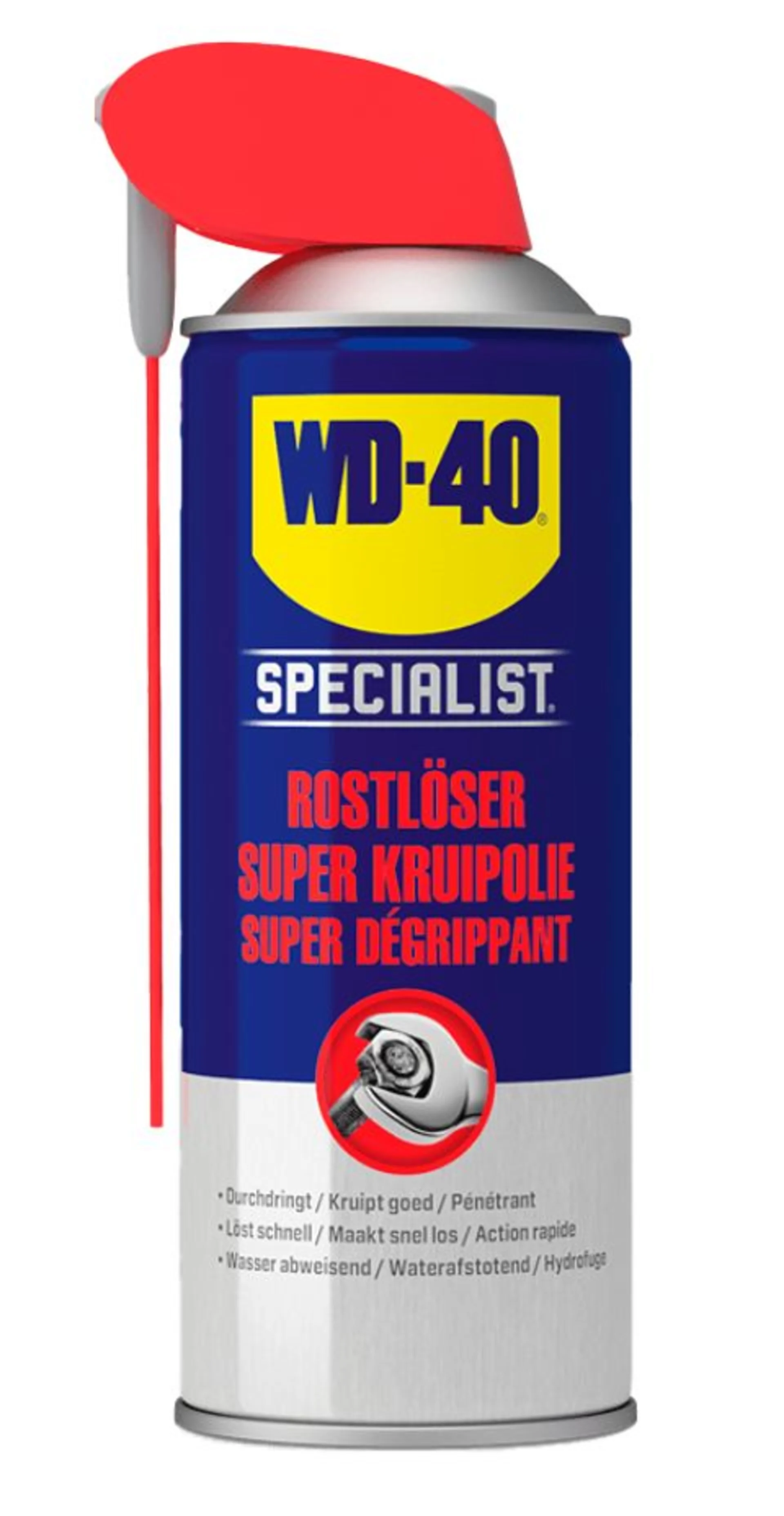 WD-40 Hochleistungsrostlöser 49348 mit Doppelsprühsystem (Smart Straw)