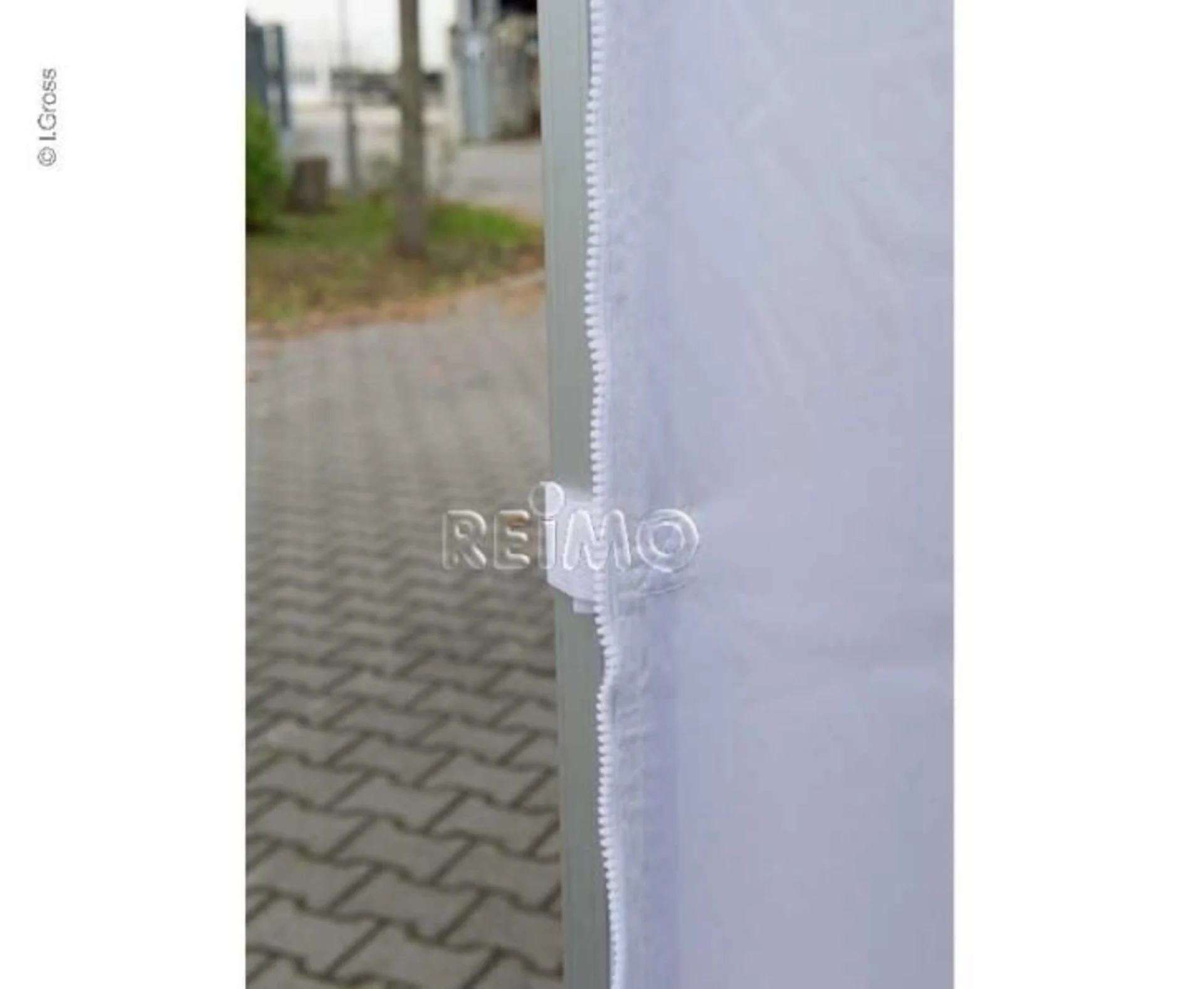 Panneau latéral de la tente Pavil.blanc