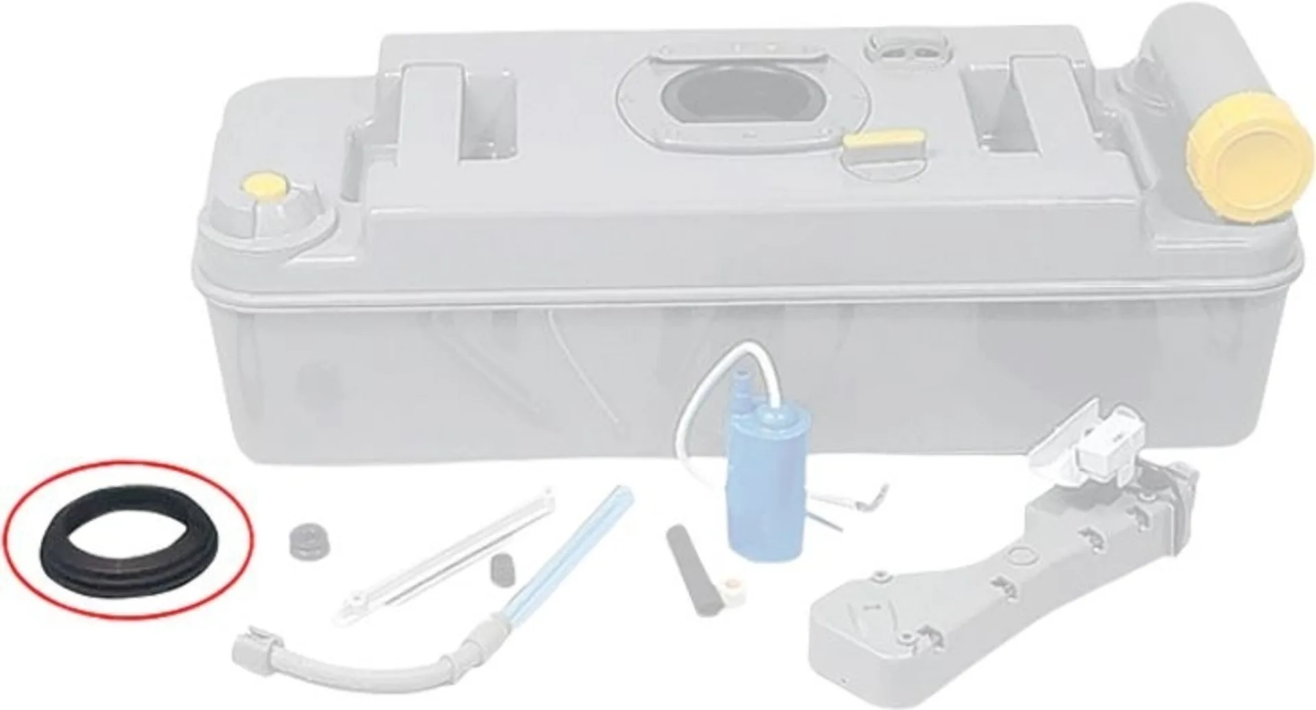 Thetford Porta Potti joint pour réservoir à matières ou cassette de toilettes