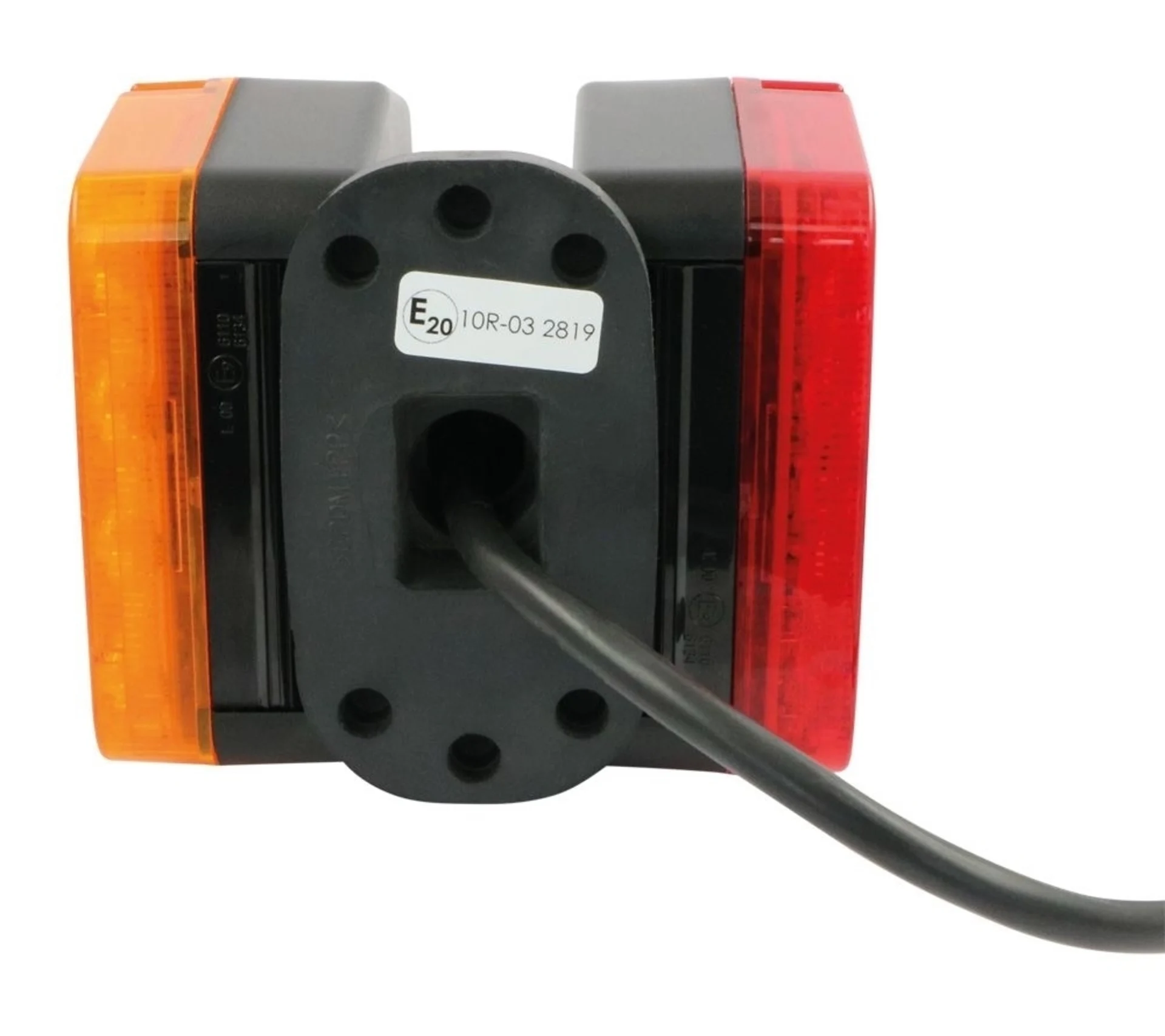 LED-Pflugbeleuchtung auf Gummisockel 100 x 95 mm, Kabel 5.0 m, LED-Pflugbeleuchtung auf Gummisockel 100 x 95 mm, Kabel 5.0 m,