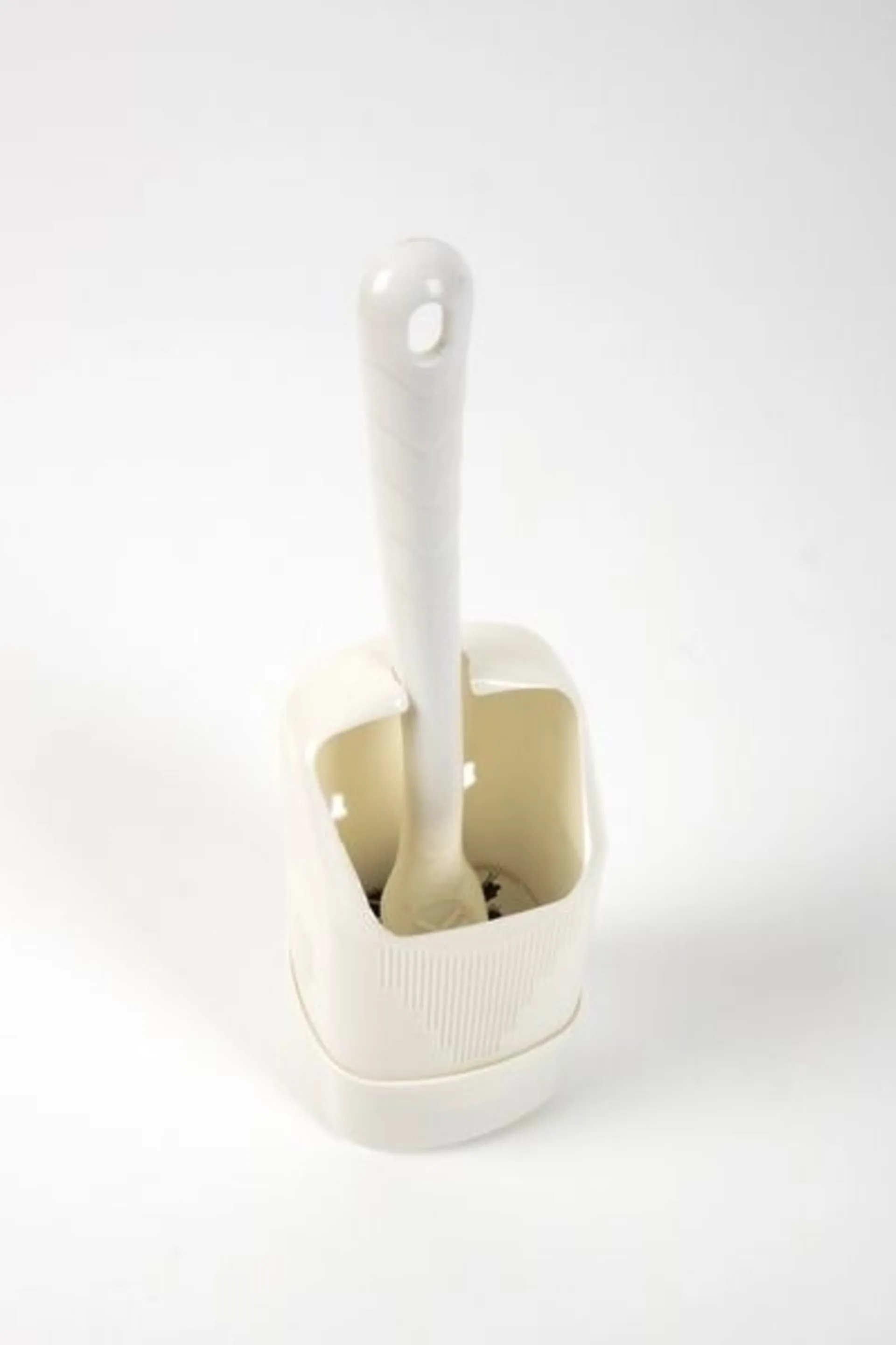 Toilettenbürste mit Halter für kleine Badezimmer