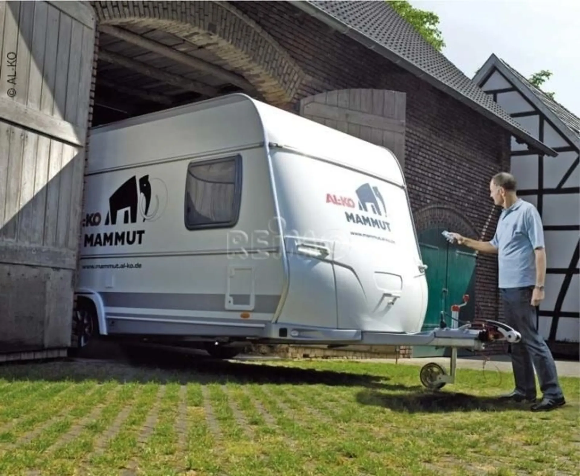 Caravan-Rangierhilfe Alko Tandem Standard