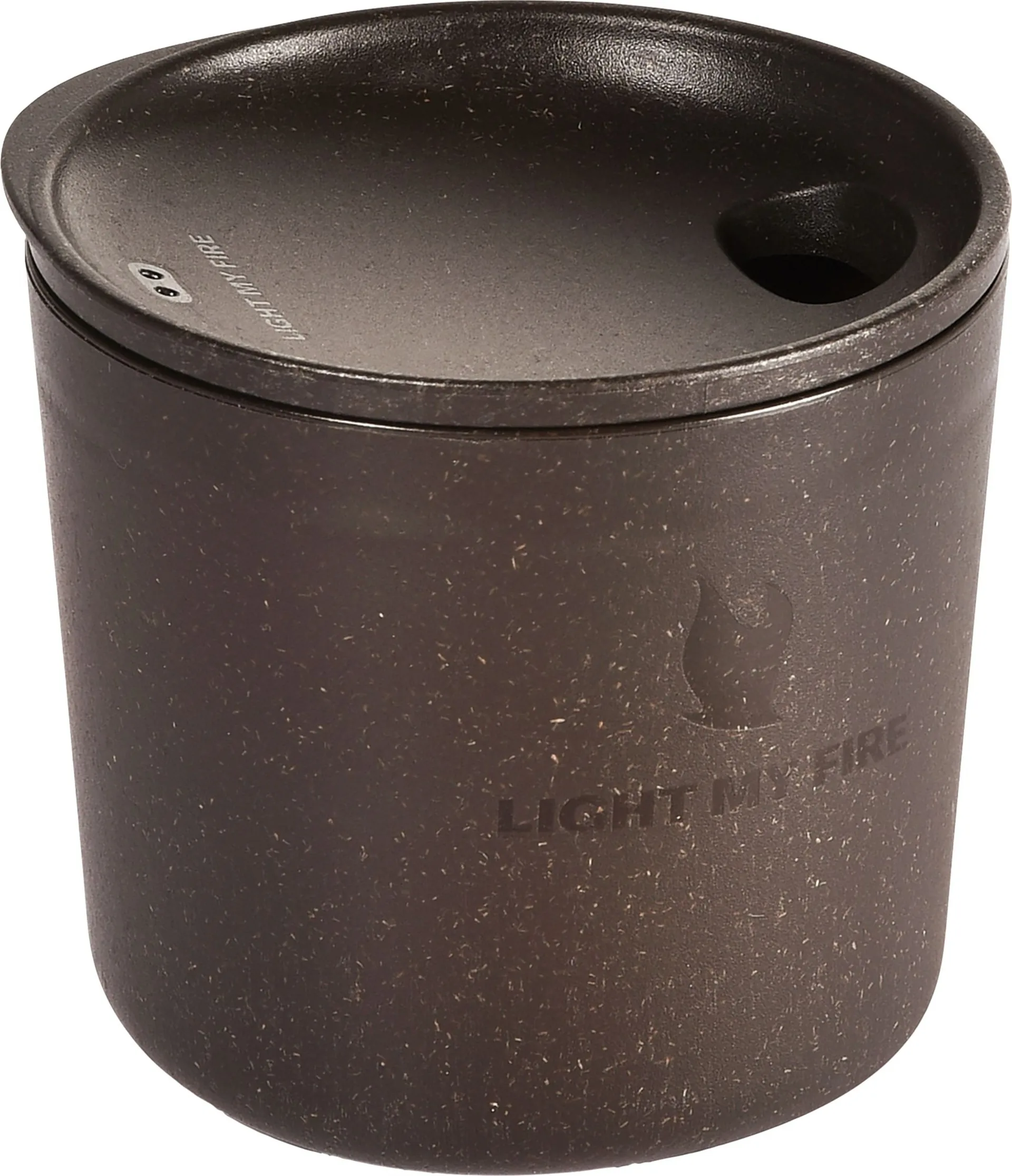Gobelet « Light My Fire » MyCup'n Lid short, couleur cacao