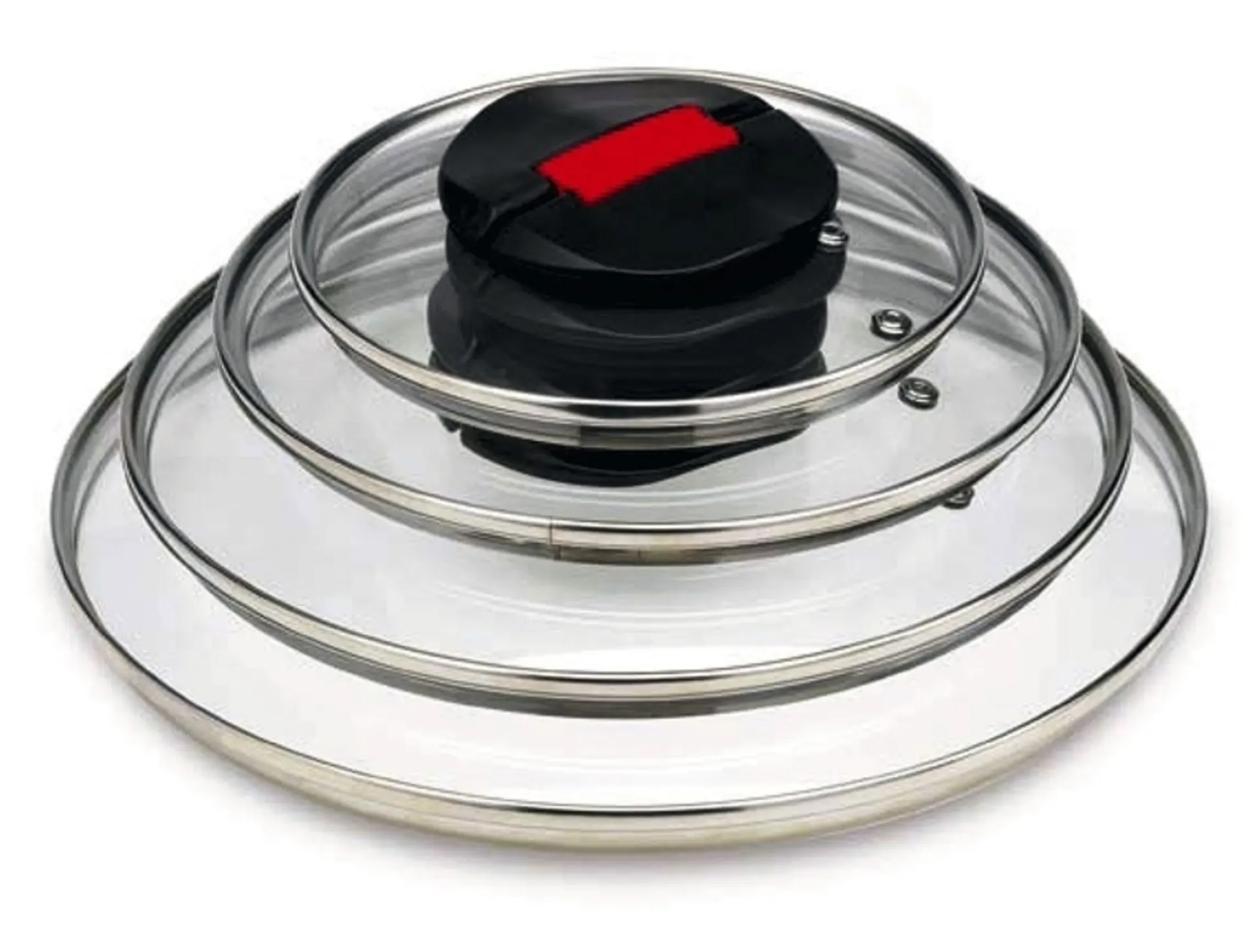 Ballarini Click & Cook casserole / poêles couvercle en verre 16 cm Ballarini Click & Cook casserole / poêles couvercle en verre 16 cm