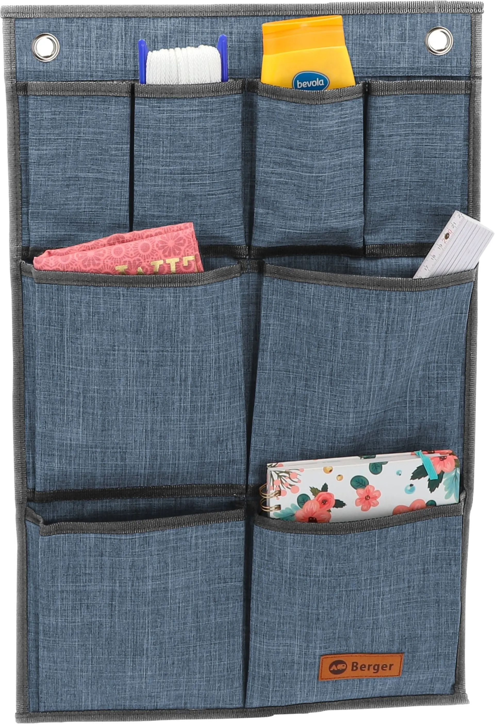 Berger Milo Multi sac à suspendre bleu 38 x 59,5 cm