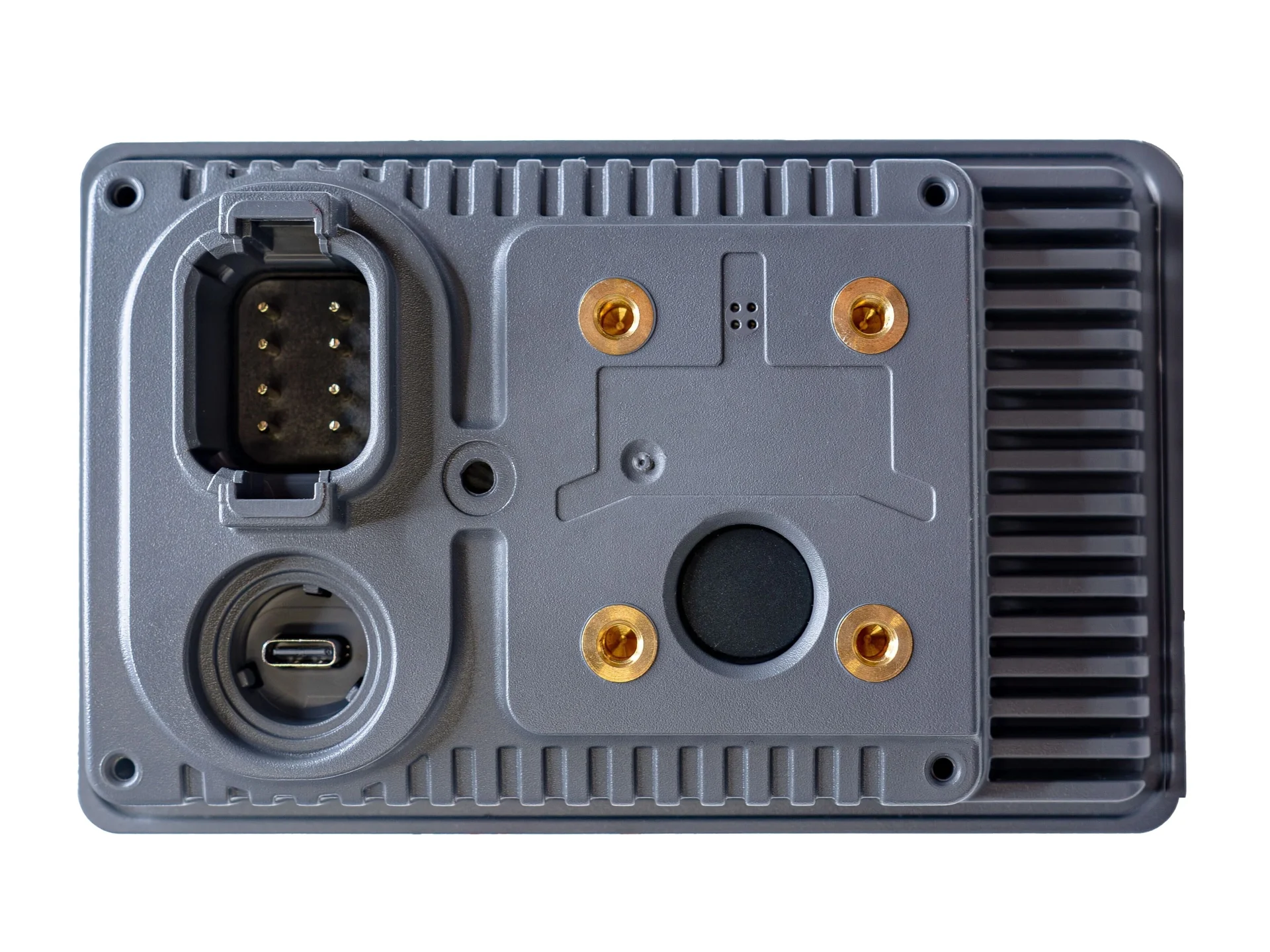Écran TConn 4,3" CAN 12/24 V Écran avec 4 boutons et écran tactile IP67 / 144 × 89 × 35 mm 32 bits Écran TConn 4,3" CAN 12/24 V Écran avec 4 boutons et écran tactile IP67 / 144 × 89 × 35 mm 32 bits