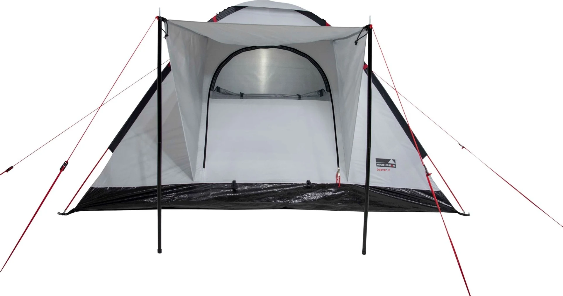 Tente dôme autoportante à simple toit High Peak Beaver 3, 3 personnes, blanche Tente dôme autoportante à simple toit High Peak Beaver 3, 3 personnes, blanche