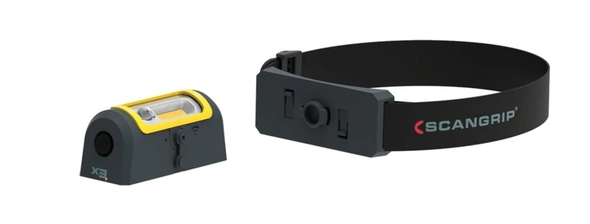 SCANGRIP - Protection contre les explosions. Lampe frontale à LED