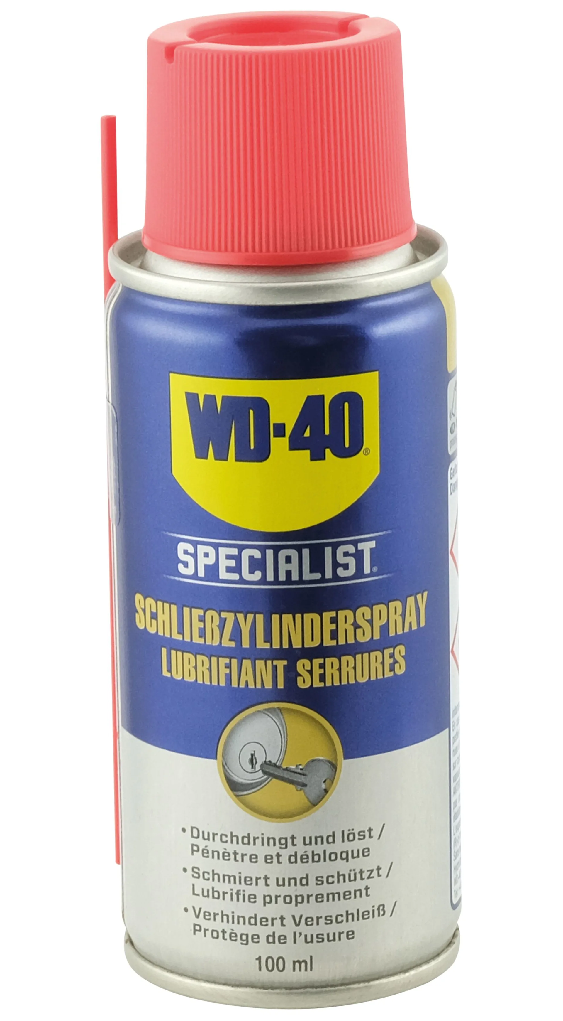WD-40 Schliesszylinderspray 100 ml WD-40 Schliesszylinderspray 49462/NBA