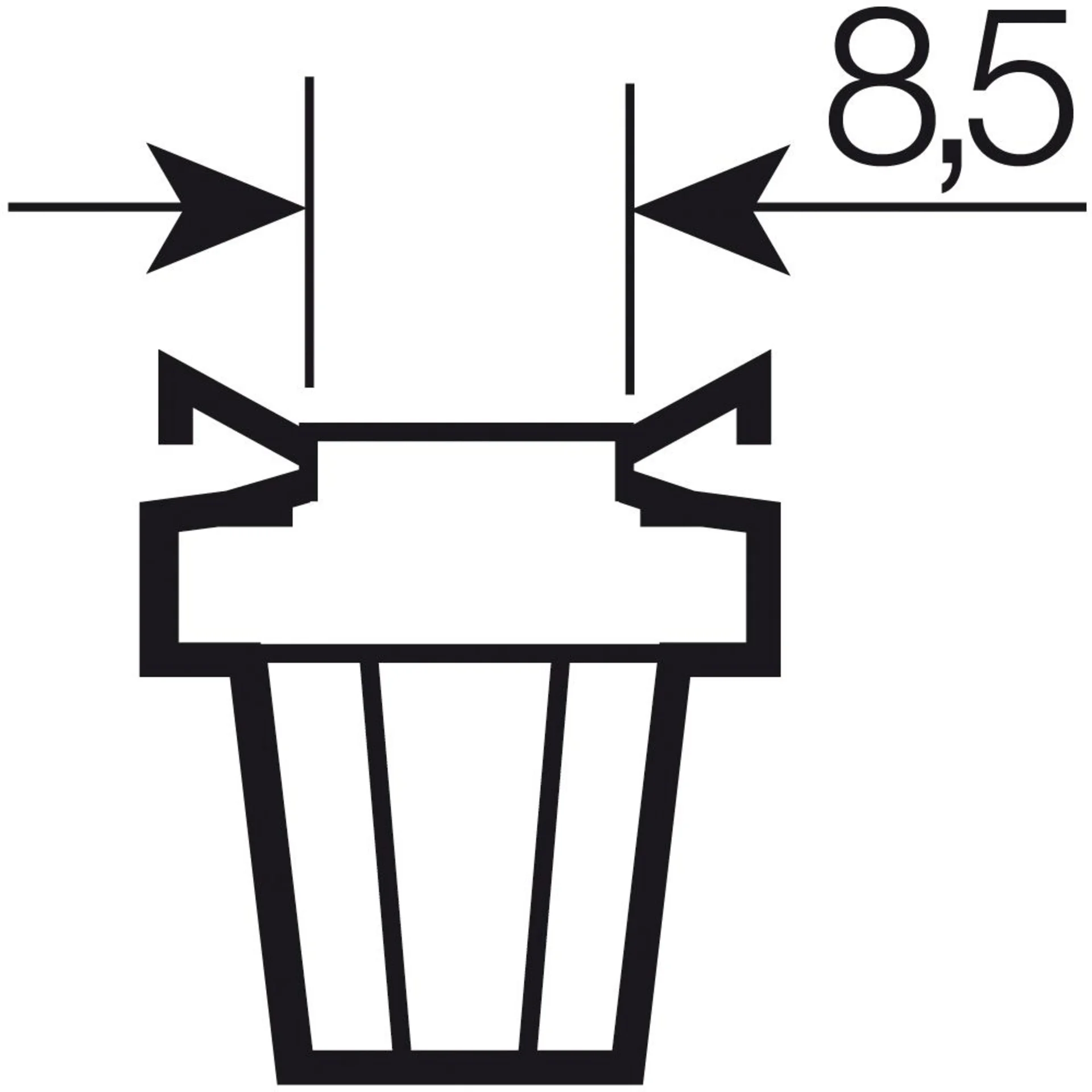 Osram Glassockellampe B8.5d 12V 2W 12V 2W B8.5d Osram Glassockellampe B8.5d 12V 2W 12V 2W B8.5d