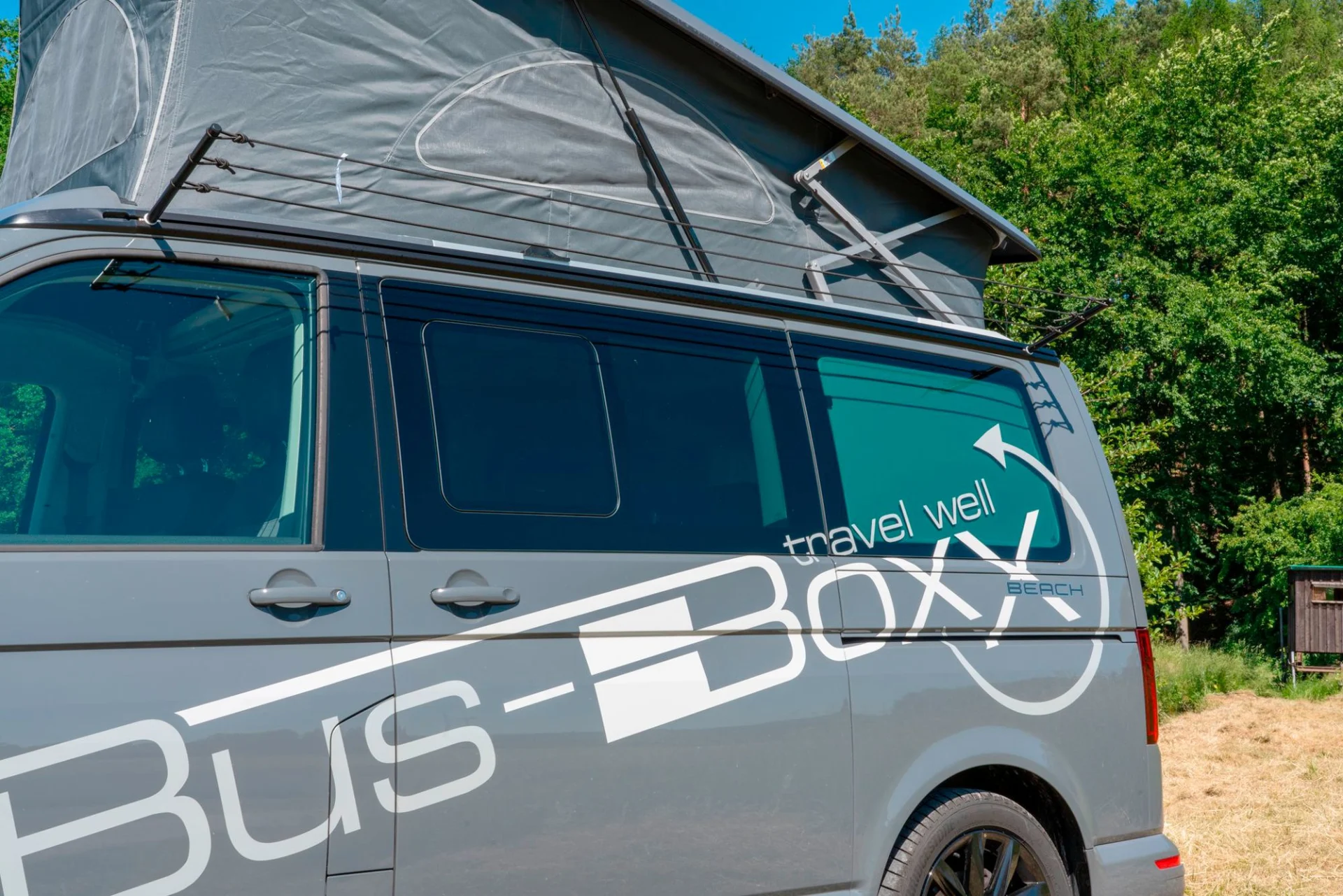 BusBoxx Wäscheleine für Kederschiene VW T5 / T6 DIY Selbstbausatz