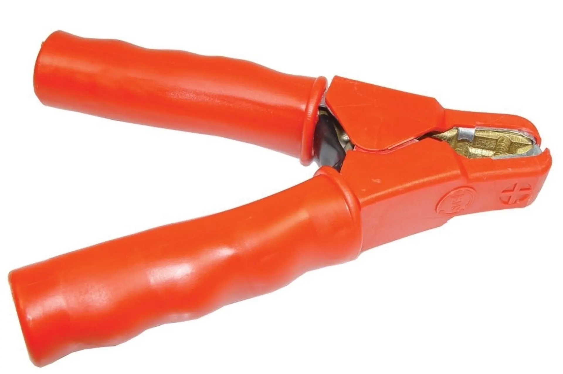 Pince de charge rouge 600 A. entièrement isolée