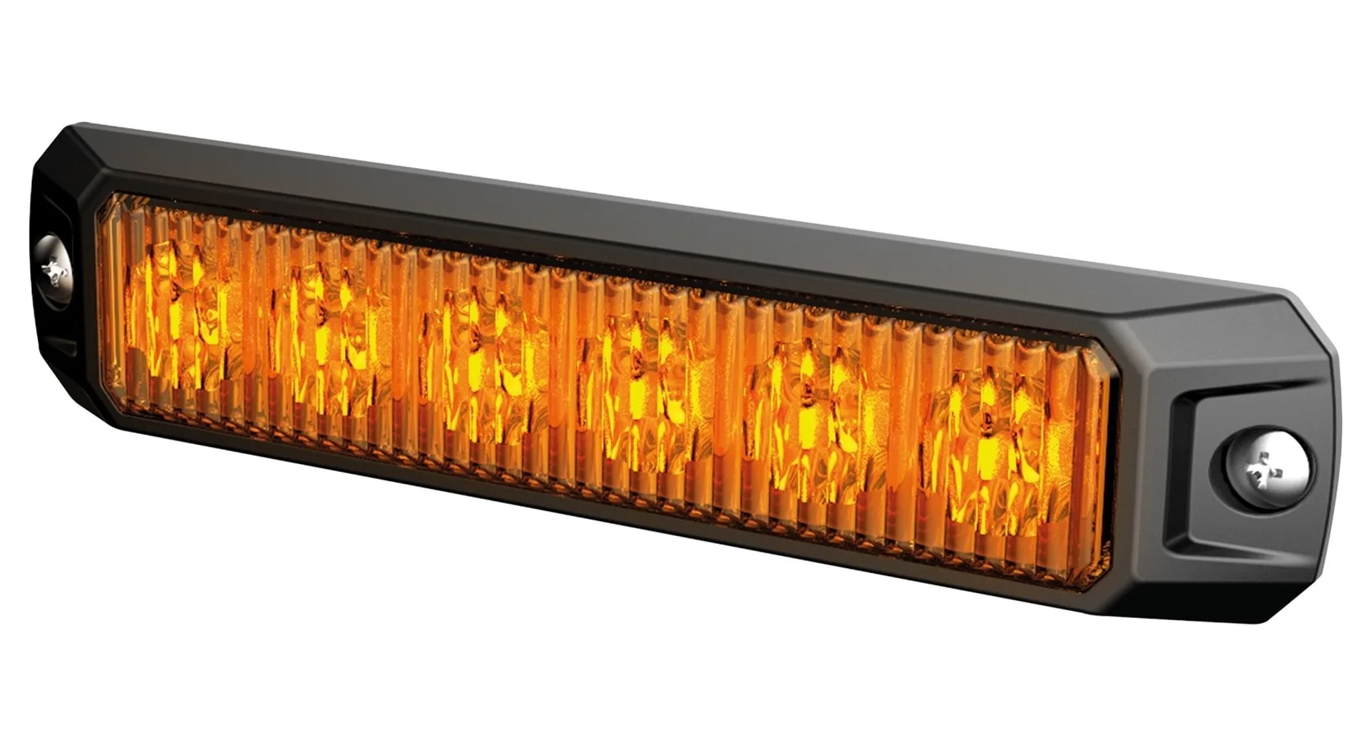LED-Blitzleuchte gelb, 12/24 V
