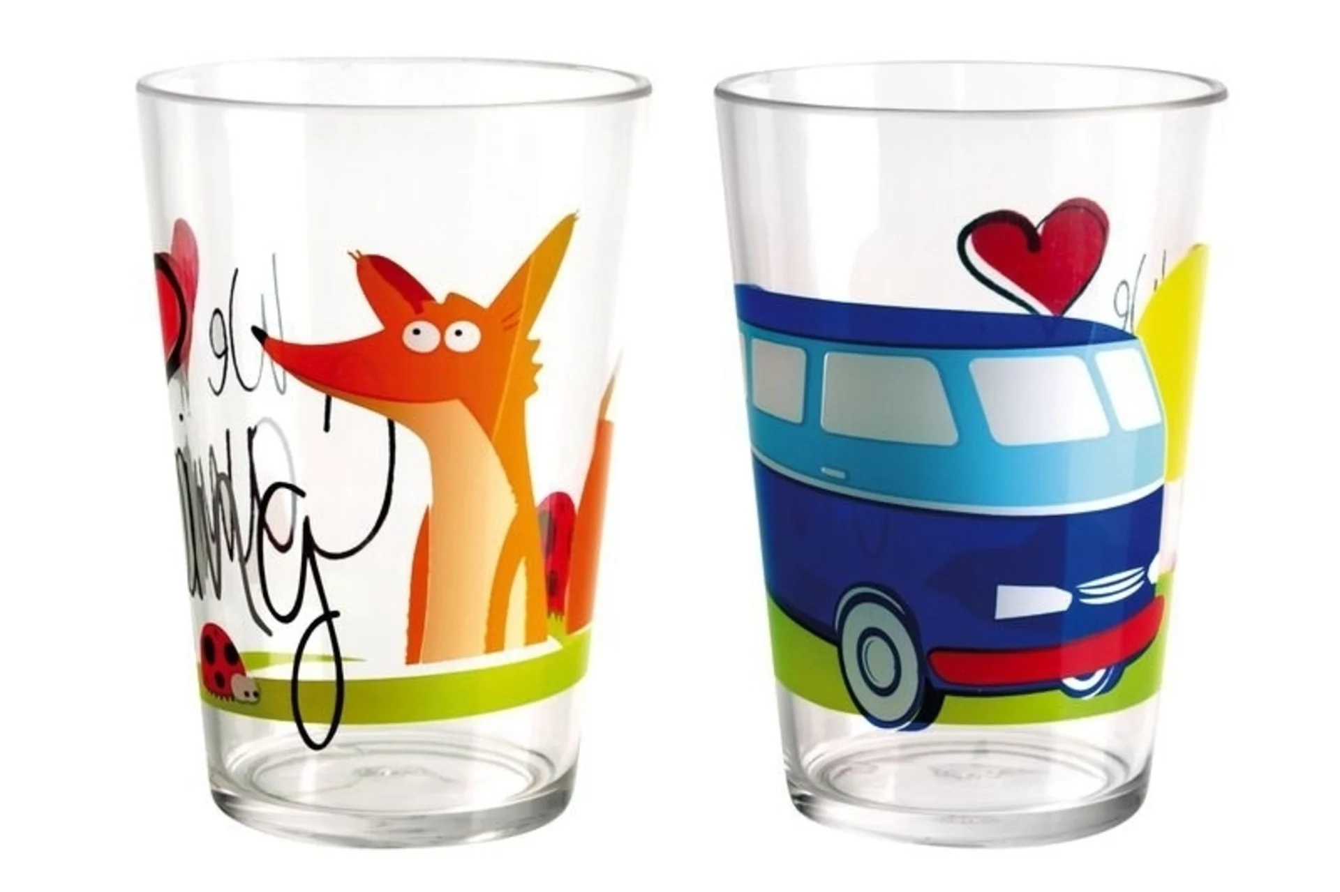 Lot de 2 verres à boire pour enfants Camp4