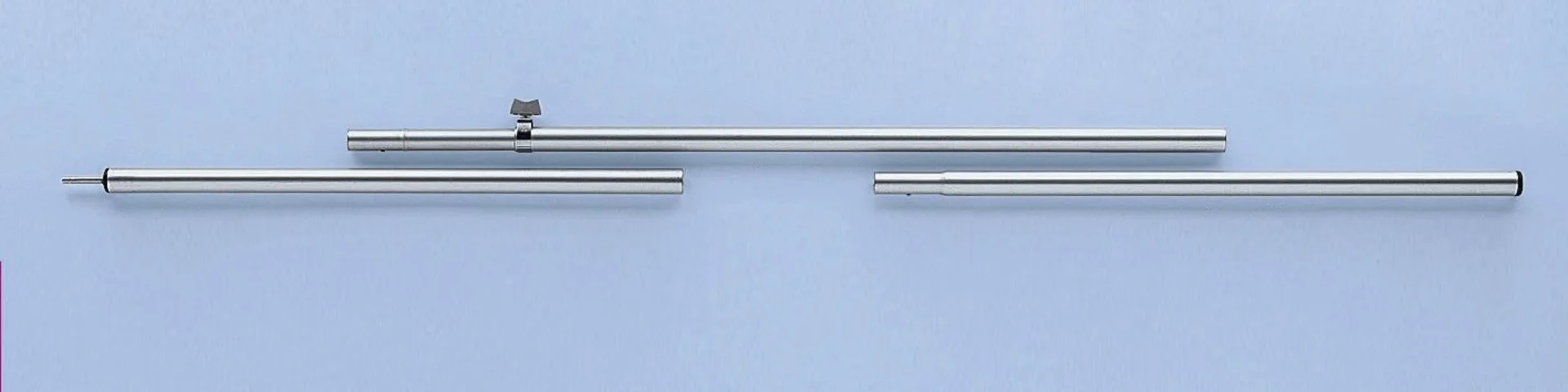 Perche télescopique 22 165-250cm acier Patins de sol