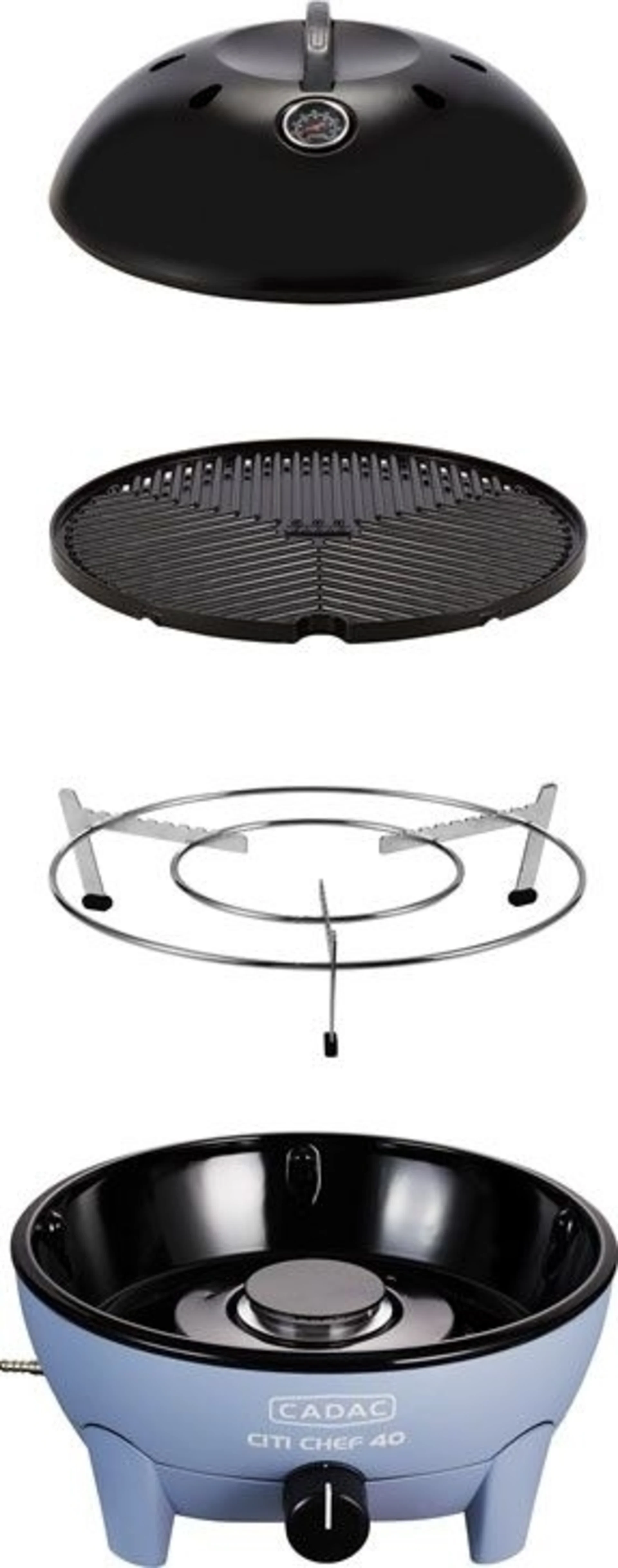 Cadac Gasgrill Citi Chef 40 sky blue 50 mbar