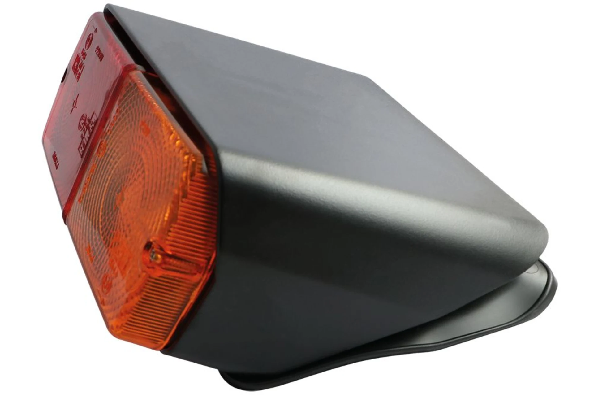 COBO - Blink-Brems-Schlussleuchte, rechts 184(212)x76(99)x157mm, Montageneigung 43°