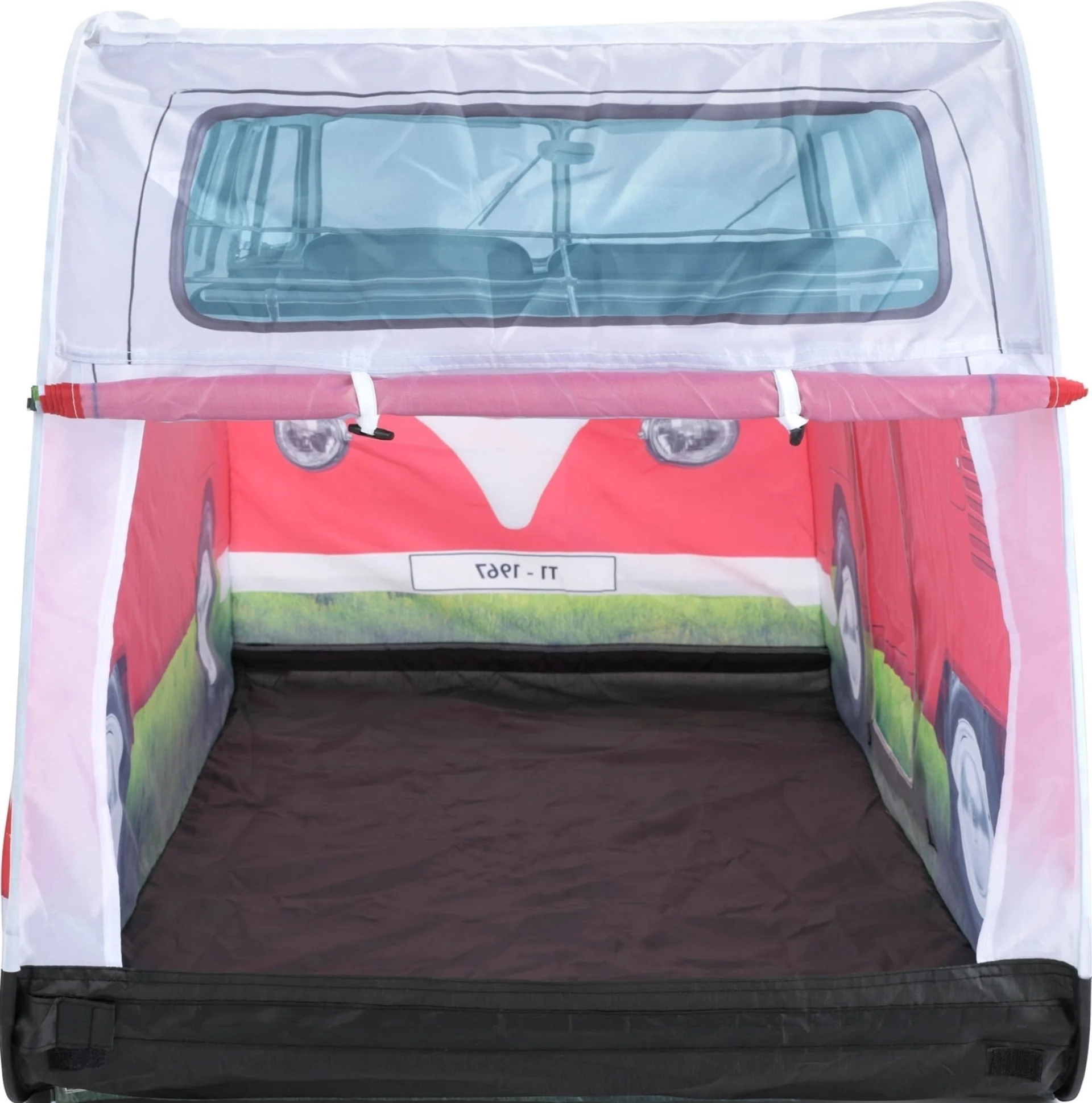 VW Collection T1 Bulli Kinder Pop-Up-Spielzelt rot für 1 Person