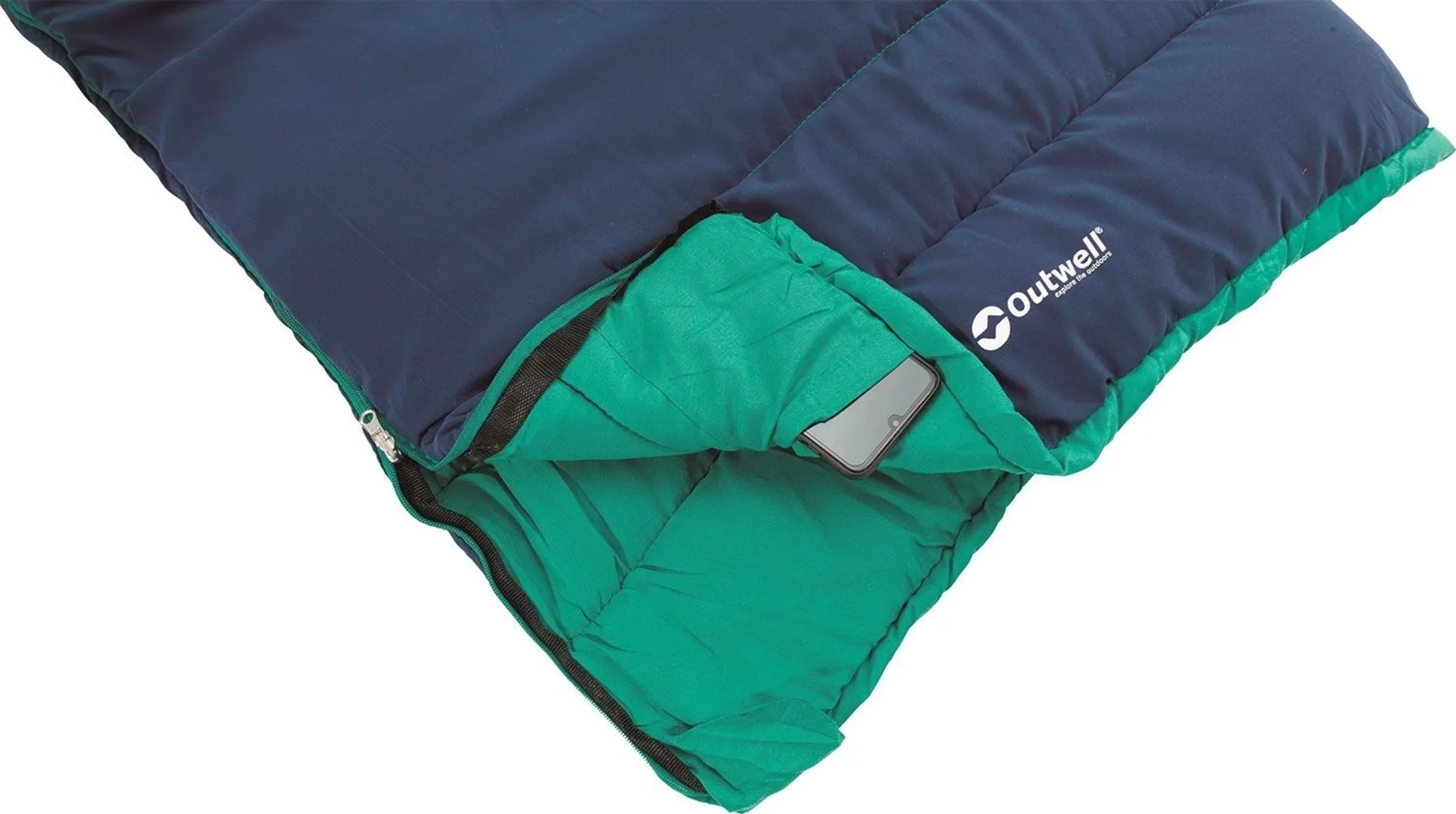 Outwell Champ Kids Kinder-Deckenschlafsack blau