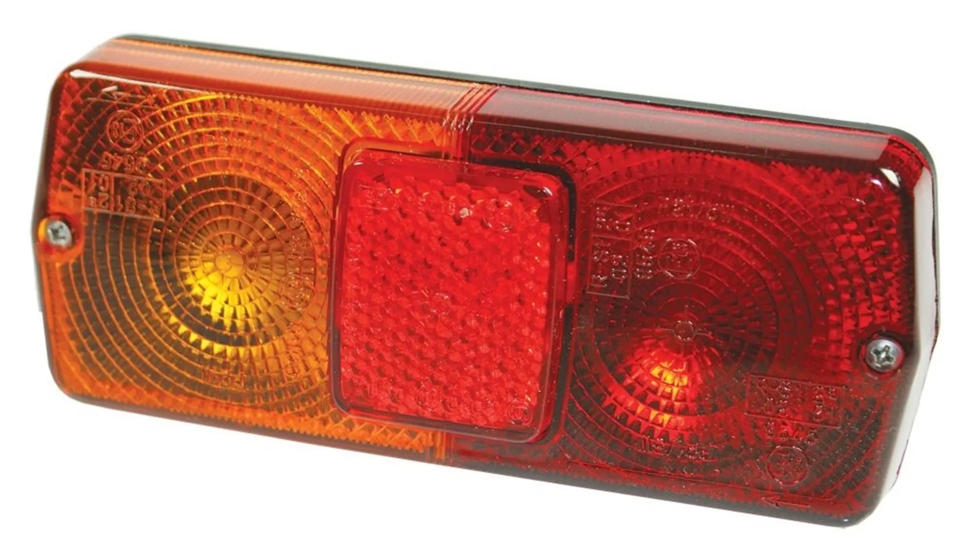 COBO - Blink-Brems-Schlussl. L+R 185x76x75mm, mit Rückstrahler, IP56 COBO - Blink-Brems-Schlussl. L+R 185x76x75mm, mit Rückstrahler, IP56