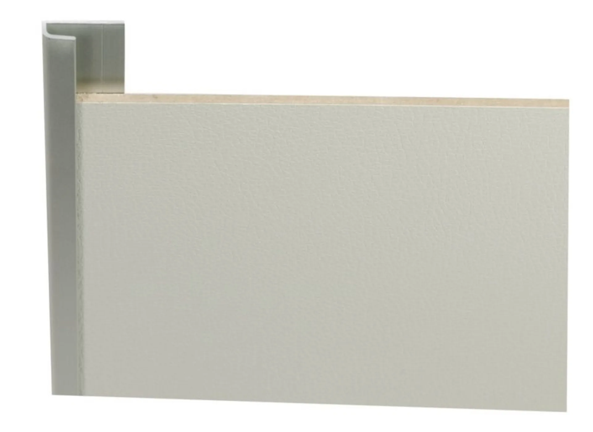 Aluminium Abschlussprofil für Verkleidungsplatten (3-4mm)
