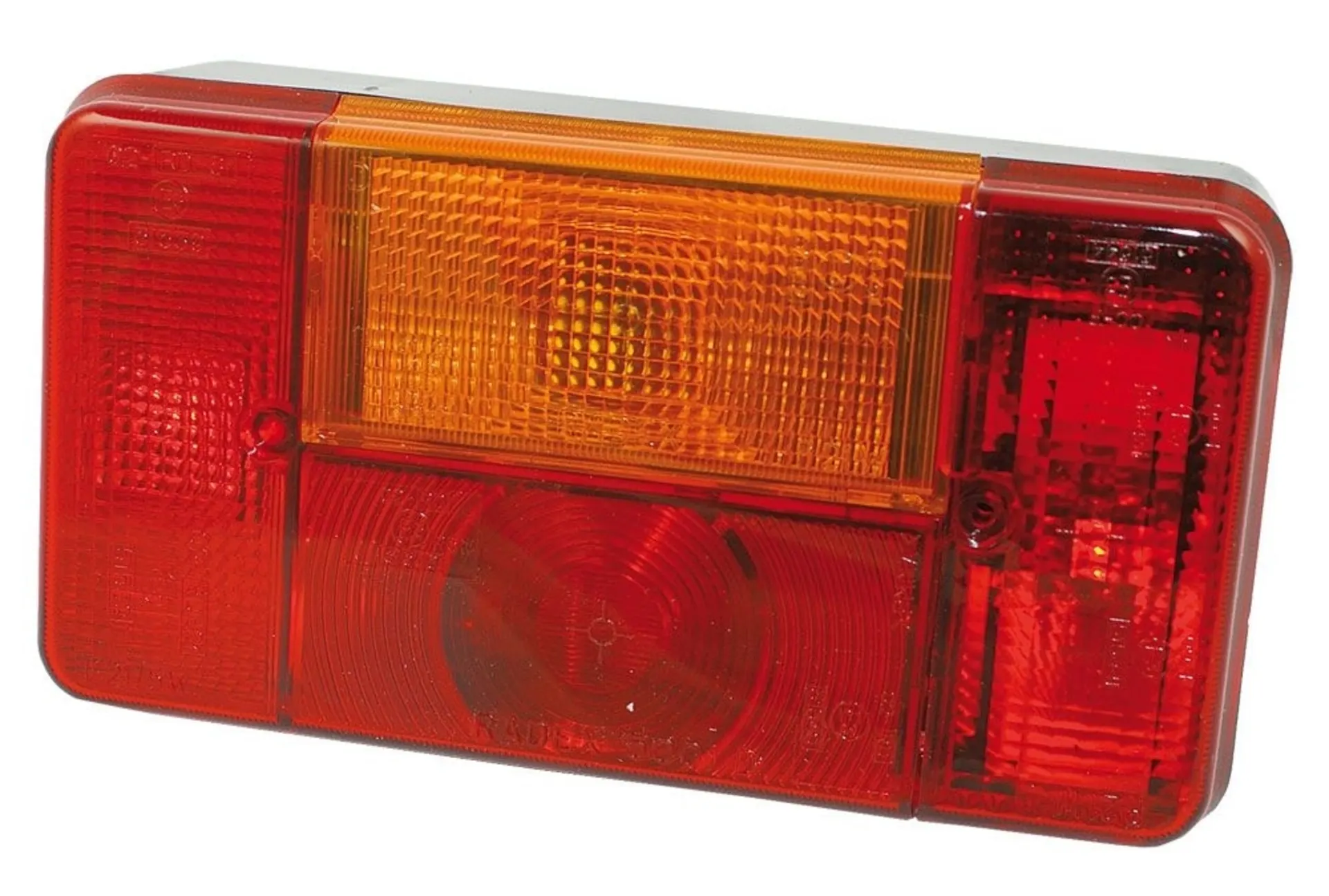 RADEX - Blink-Brems-Schlussleuchte 5001 190 x 100 mm, rechts, mit KZL