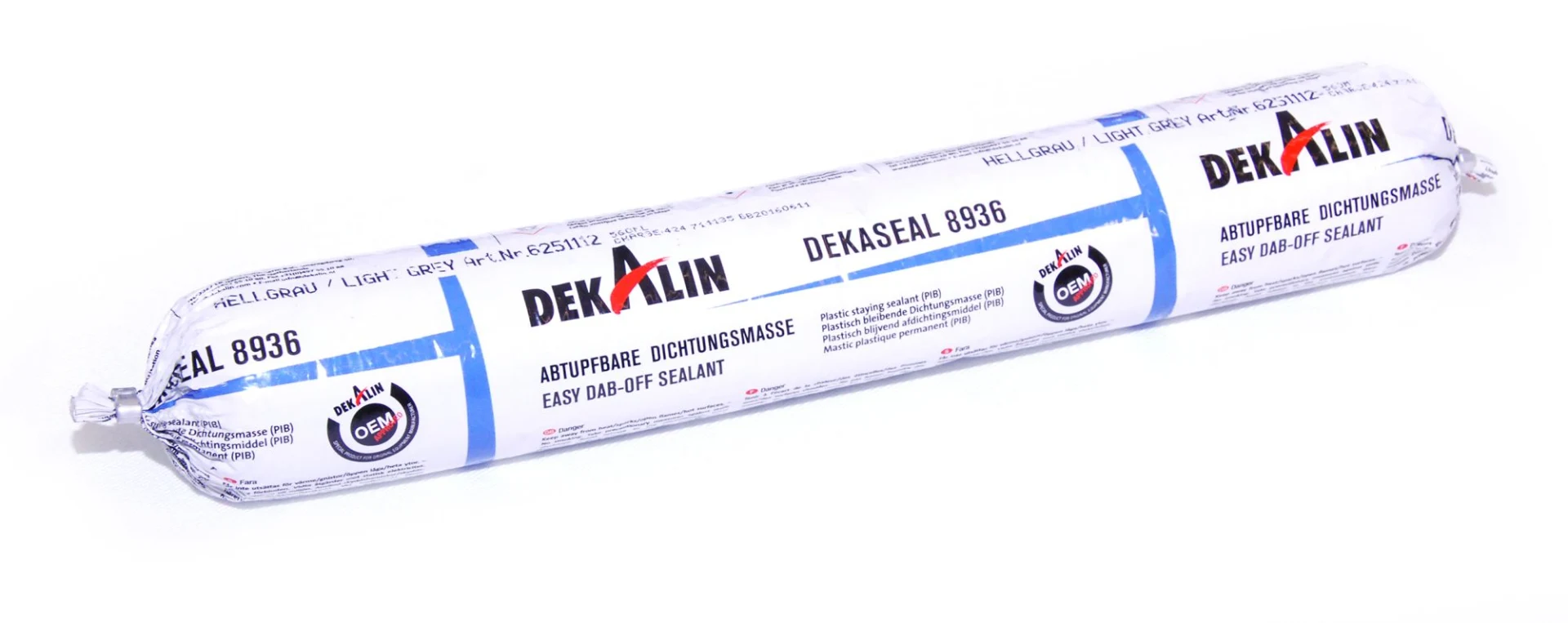 Dekalin Dekaseal 8936 Abtupfbare Dichtungsmasse Hellgrau 560 ml