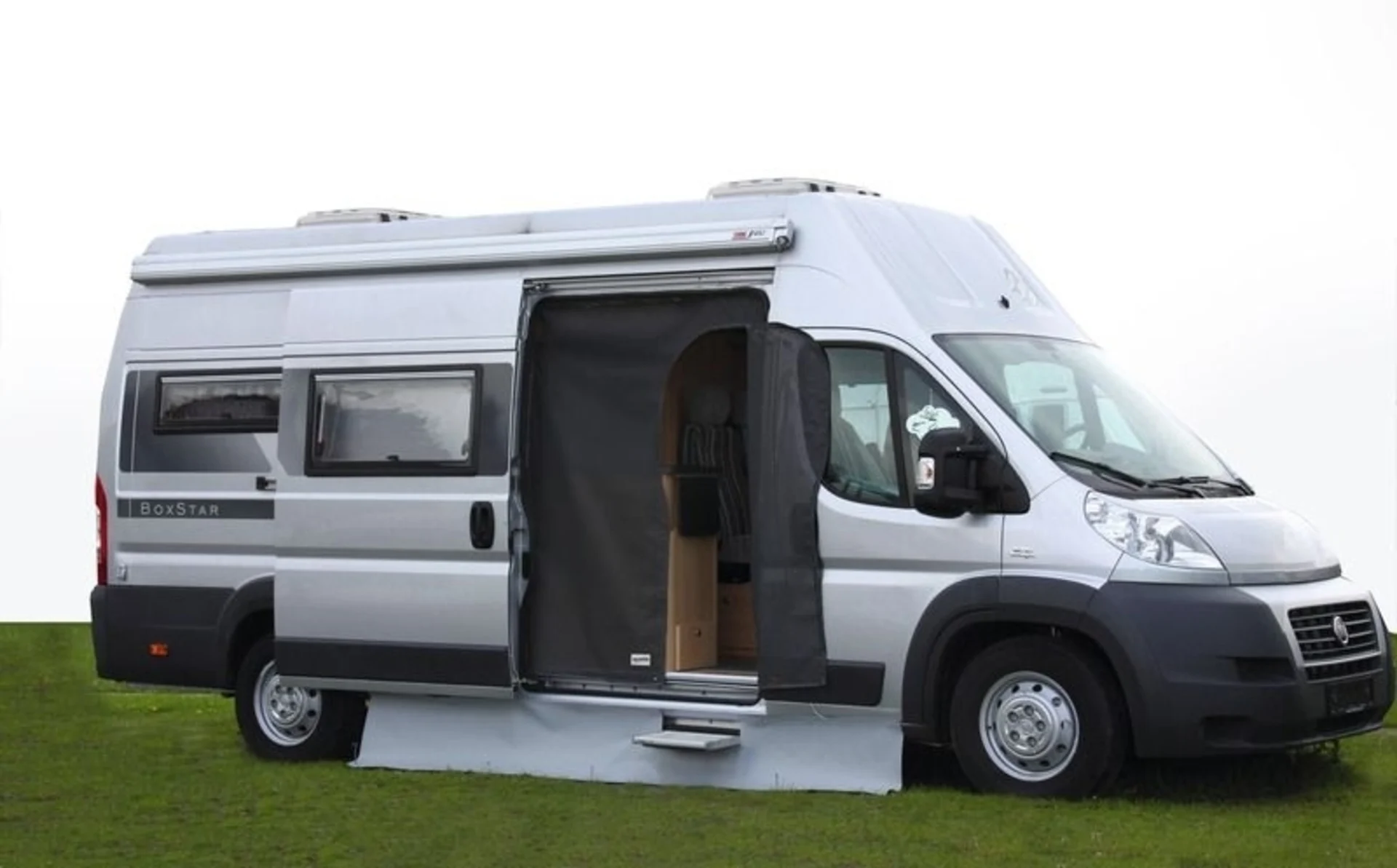 Moskitonetz Fiat Ducato ab 07, Schiebetür, Magnetb