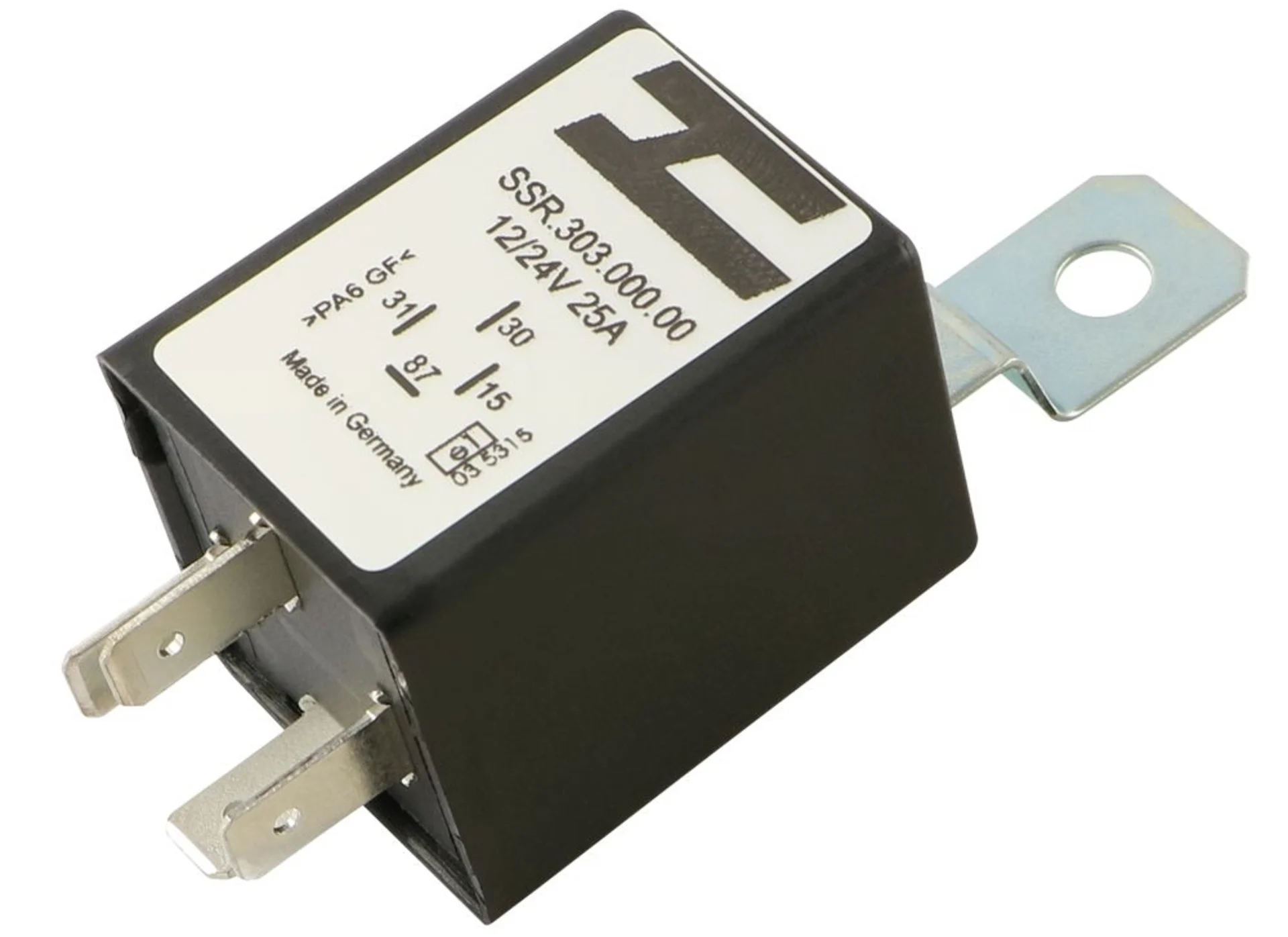 Halbleiter-Relais (SSR) 12/24 V 25 A
