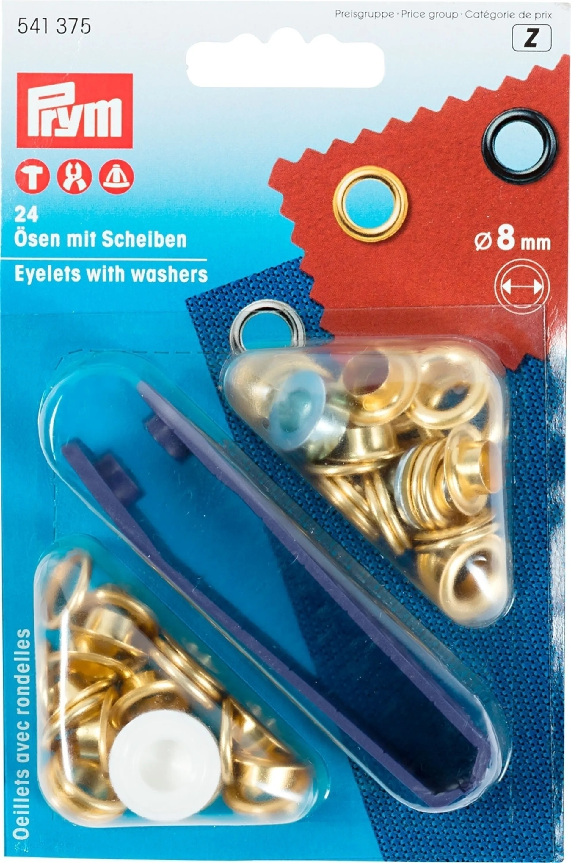 PRYM Kit d'œillets